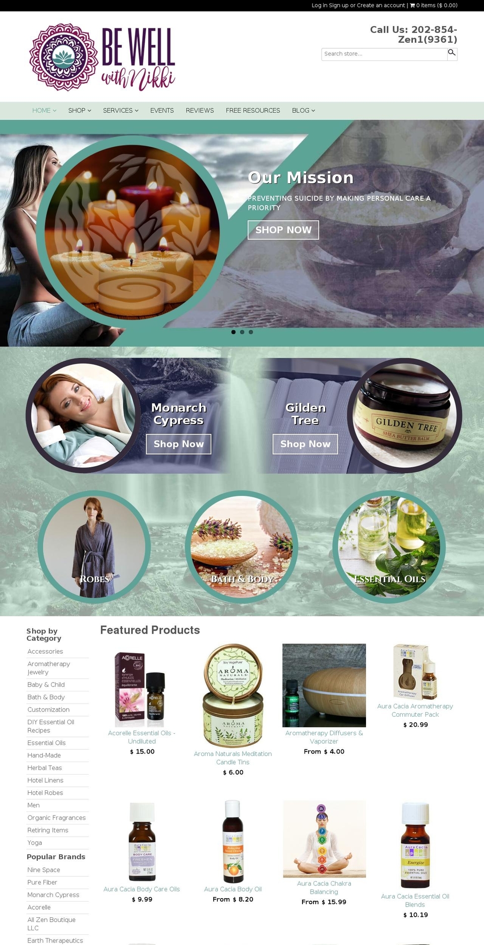 bewellwithnikki.com — Shopify storefront screenshot