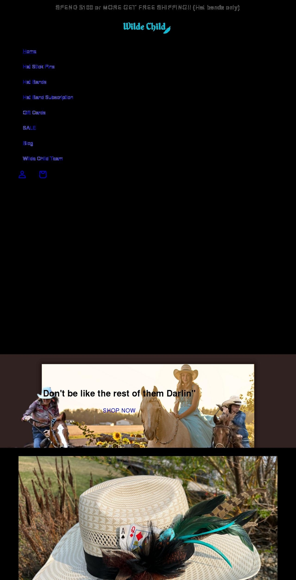 bewildechild.com shopify website screenshot