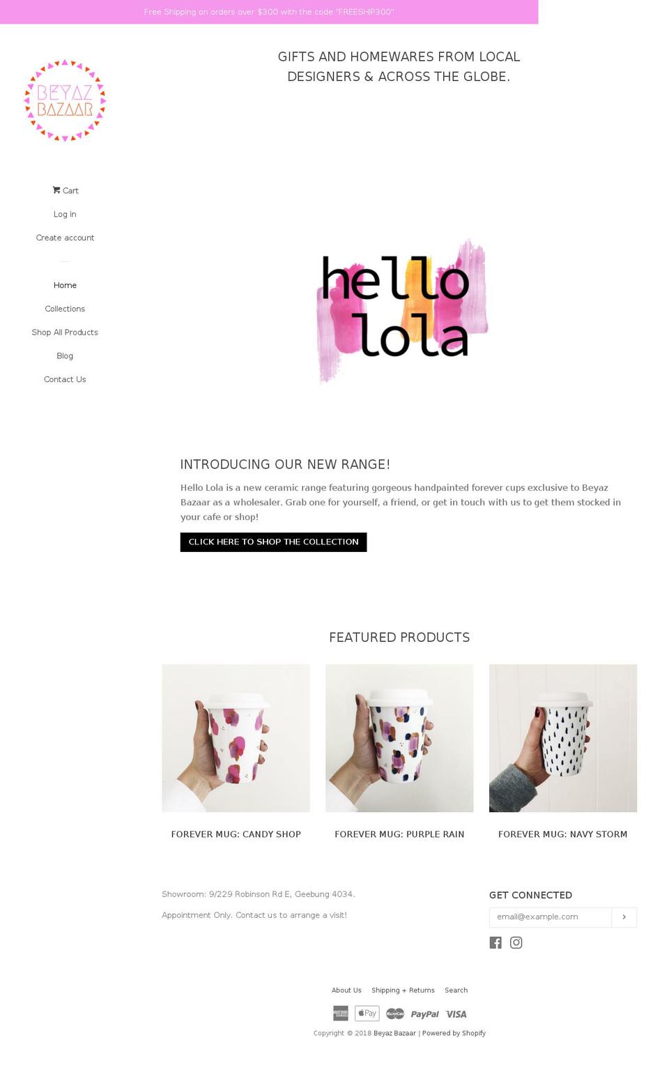 beyazbazaar.com shopify website screenshot