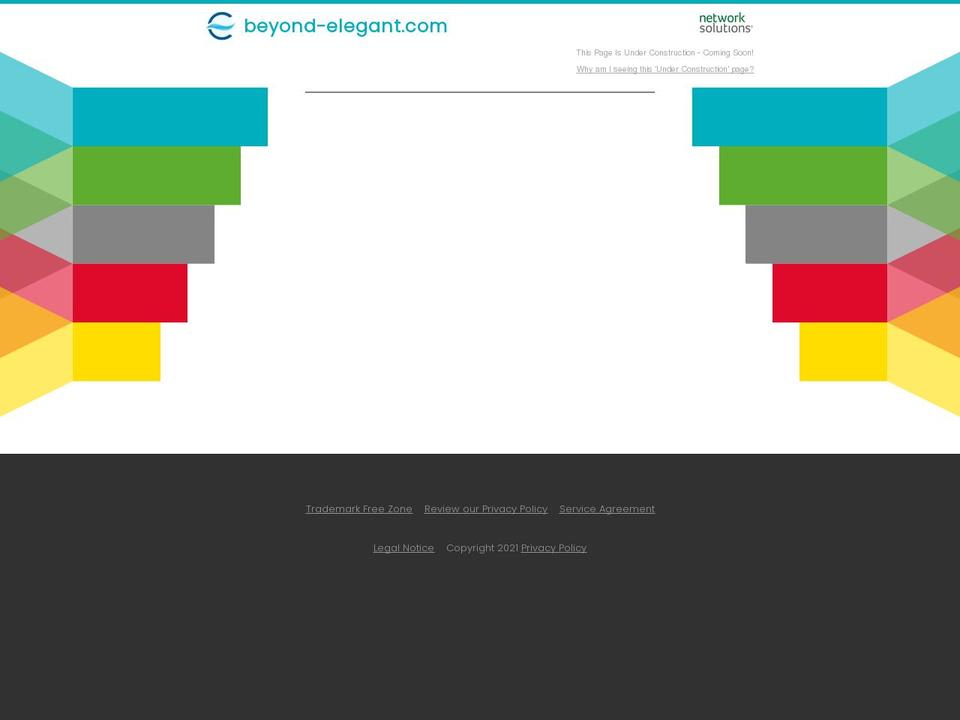 beyond-elegant.com shopify website screenshot