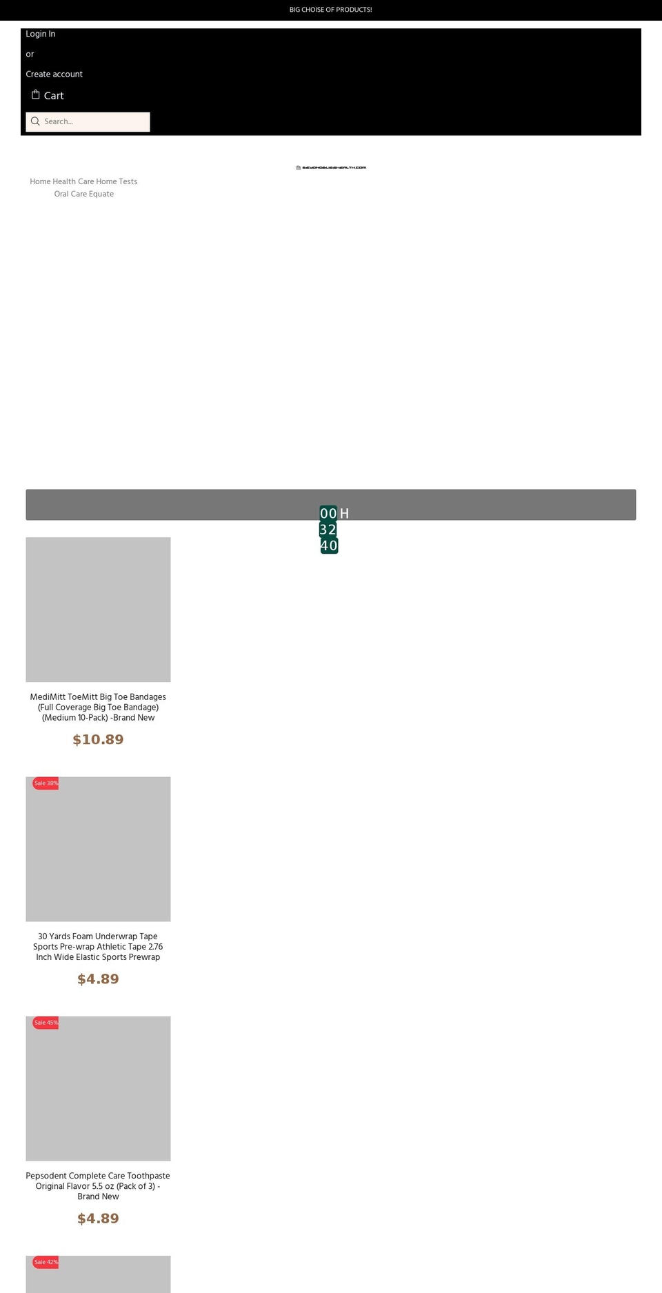 parallex-theme Shopify theme site example beyondblisshealth.com