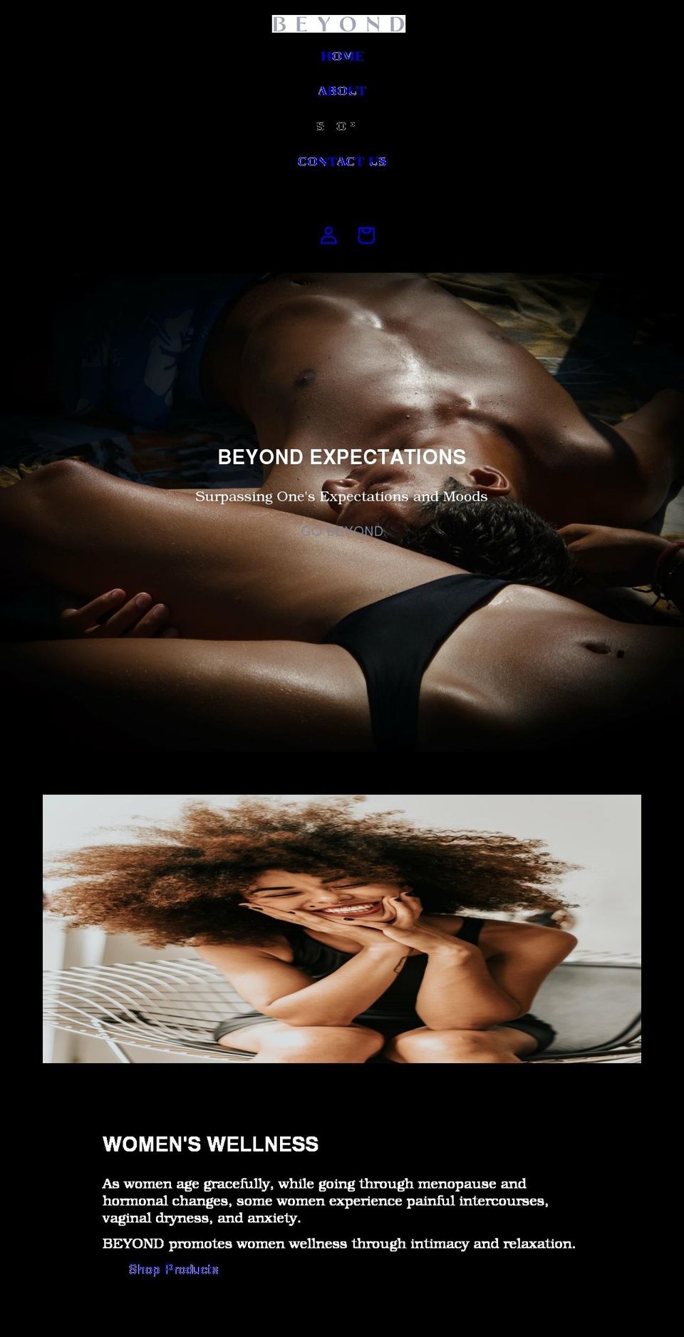 beyondbodyshop.com shopify website screenshot