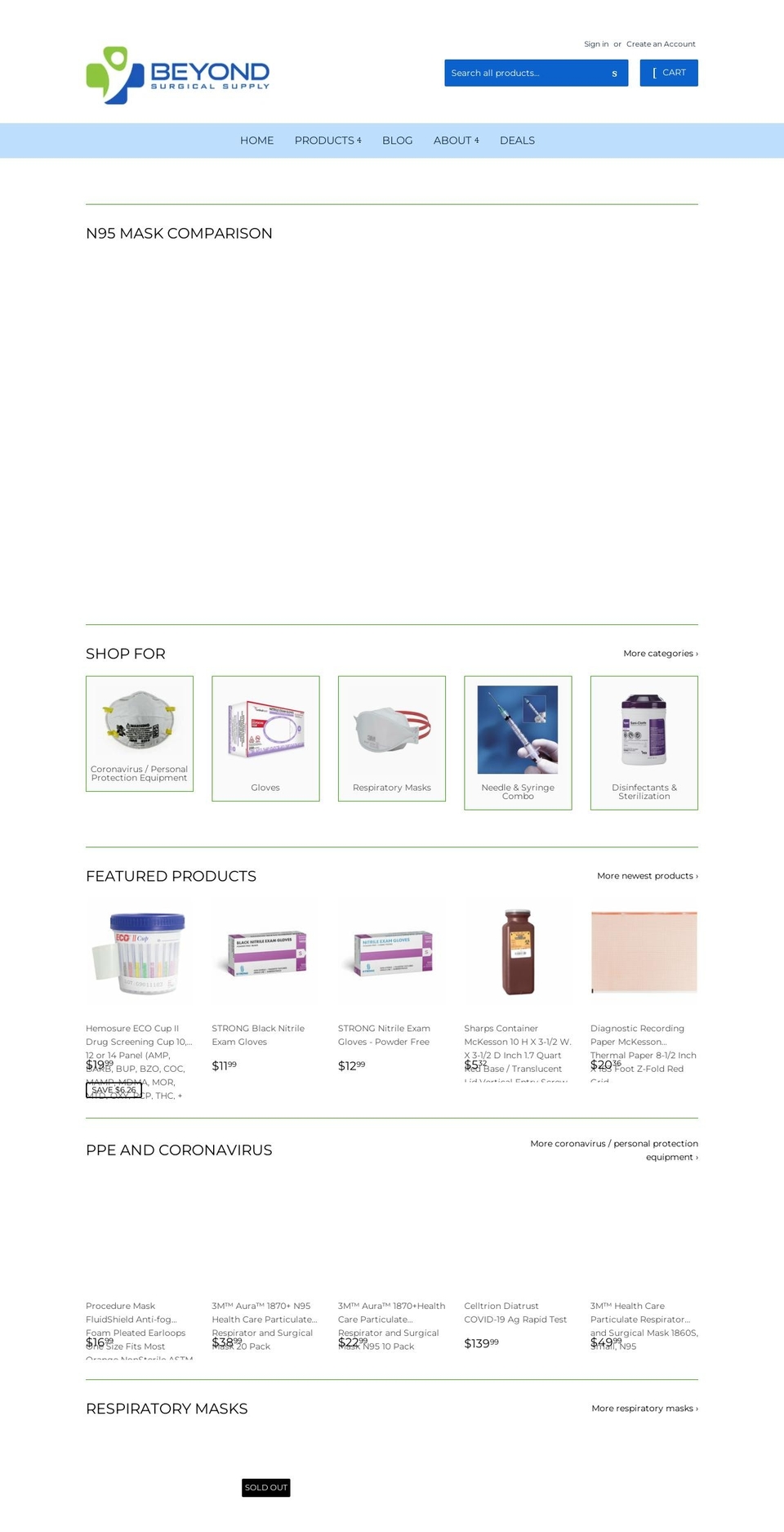 beyondsurgical.com — Shopify storefront screenshot