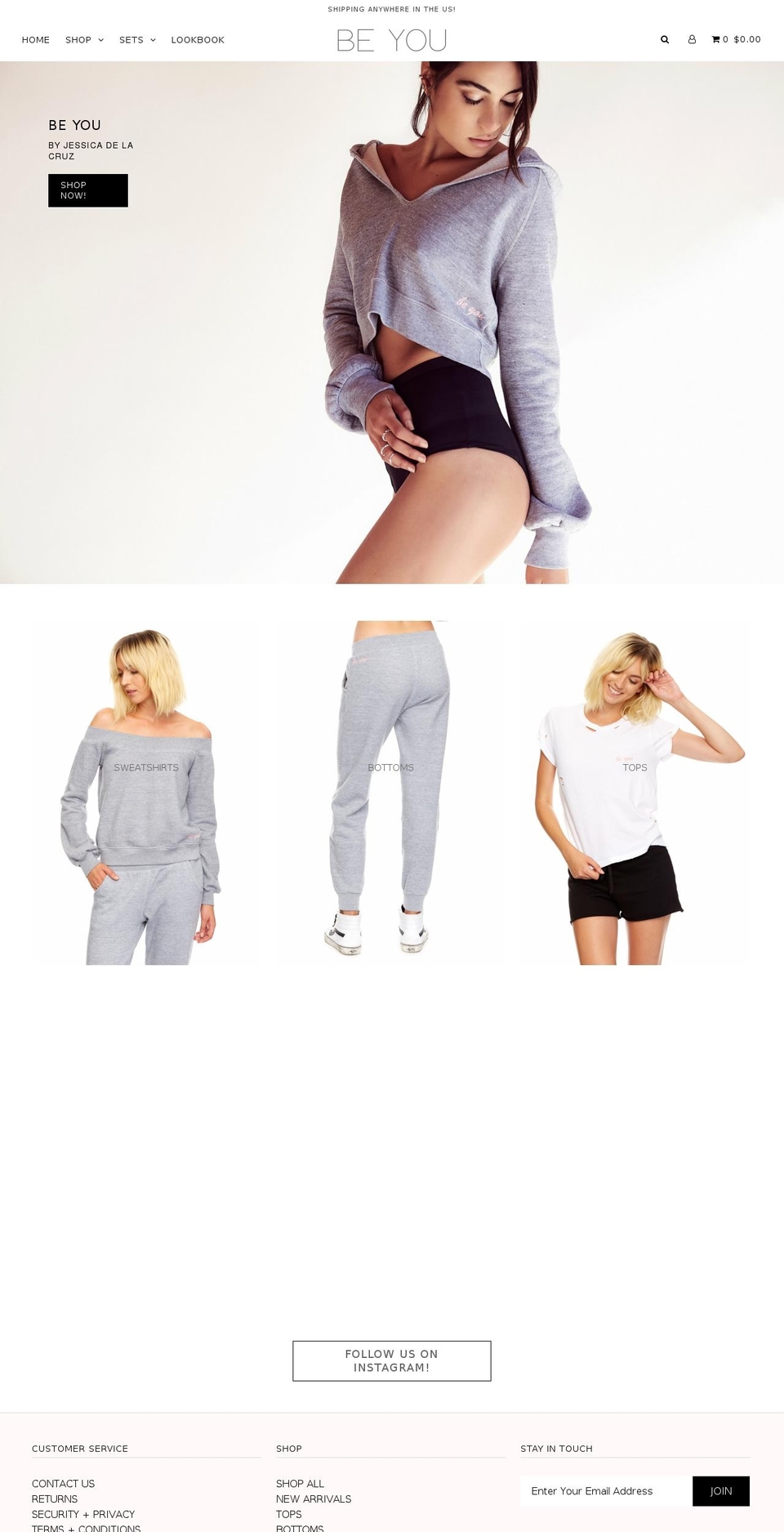 beyou-inc.com shopify website screenshot