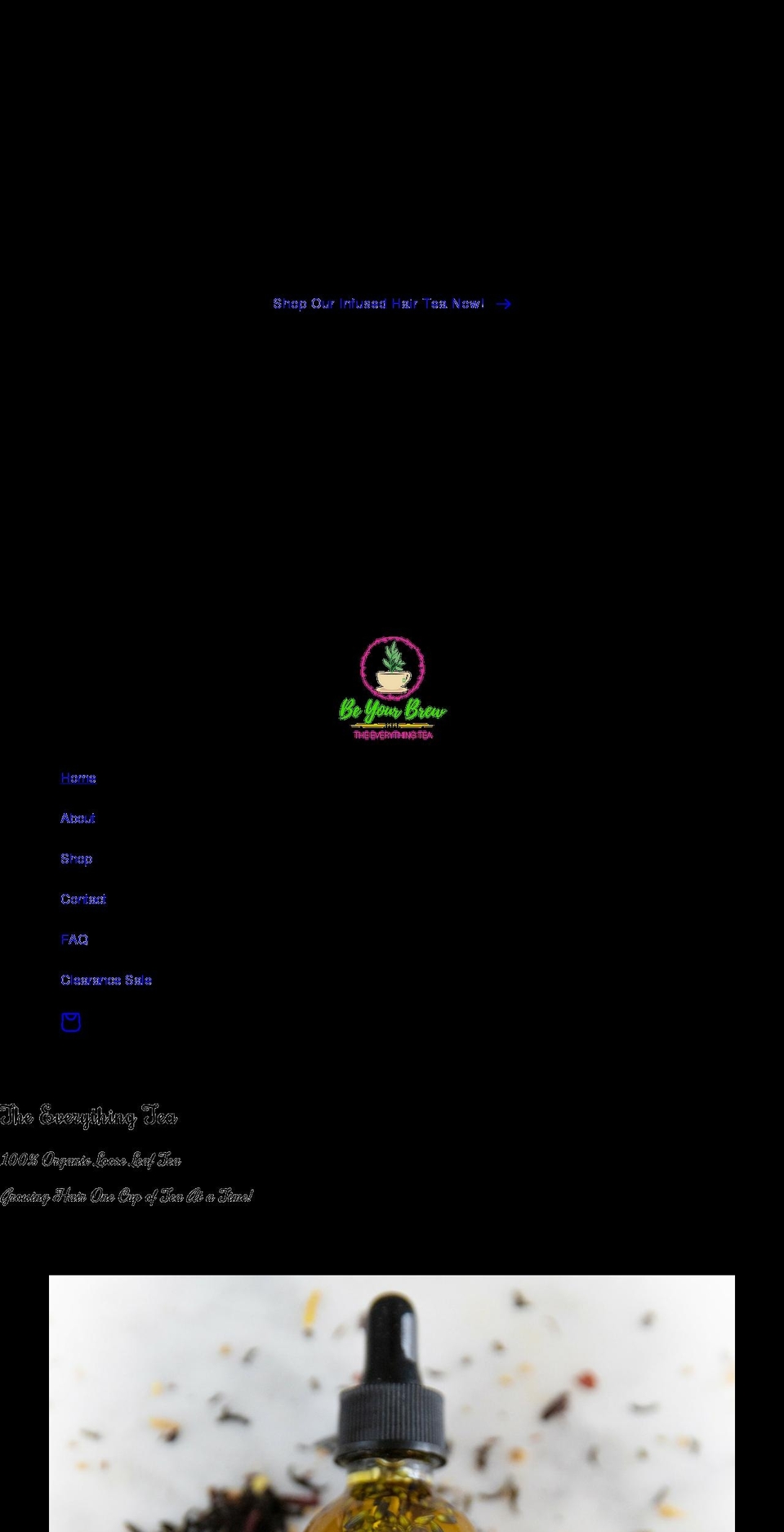 beyourbrew.com shopify website screenshot