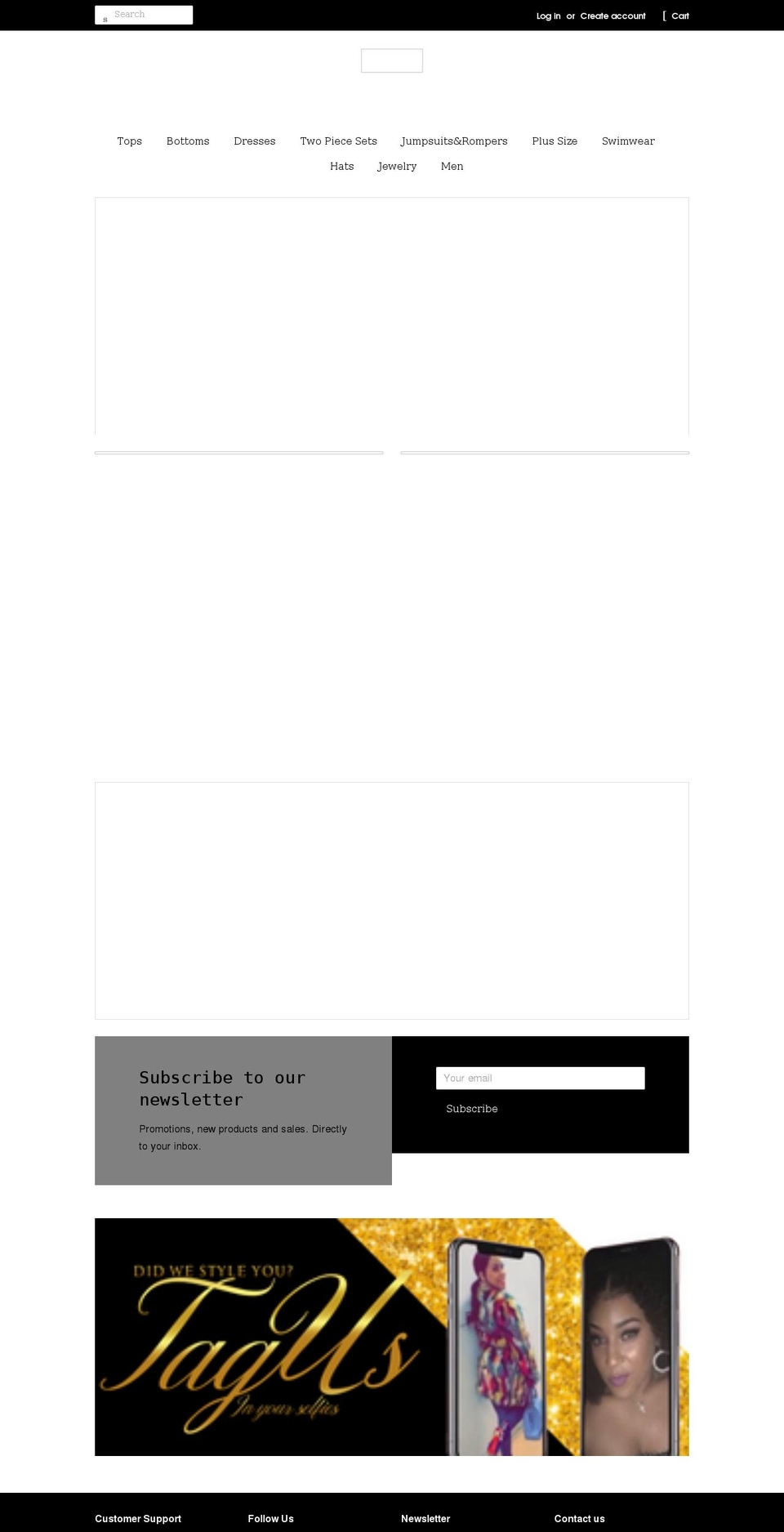beyourselfstyles.com shopify website screenshot