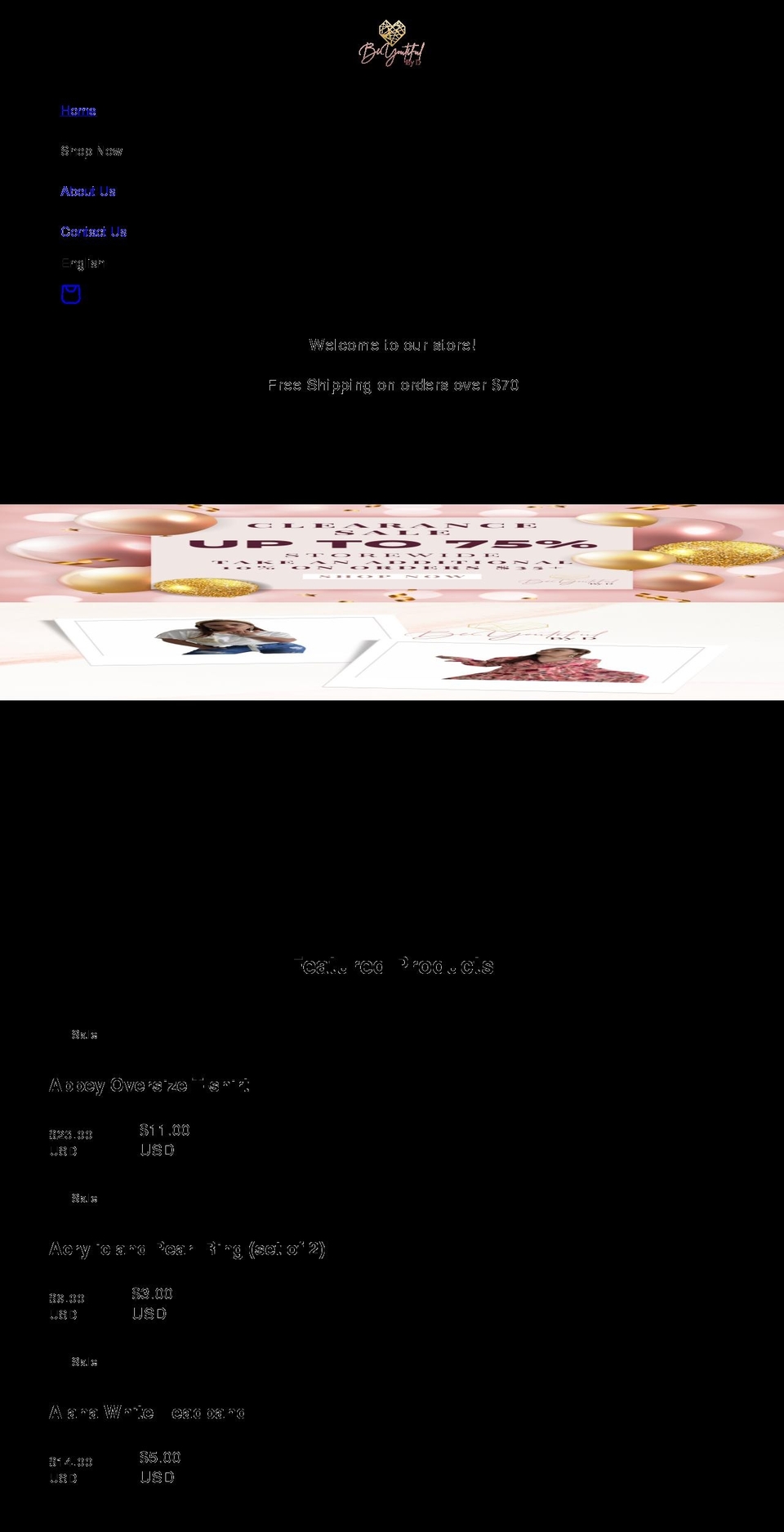 beyoutifulbyd.com shopify website screenshot