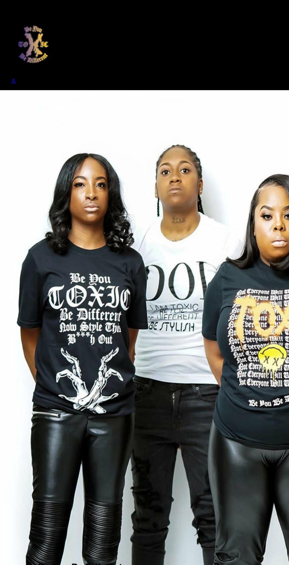 beyoutoxicbedifferent.com shopify website screenshot