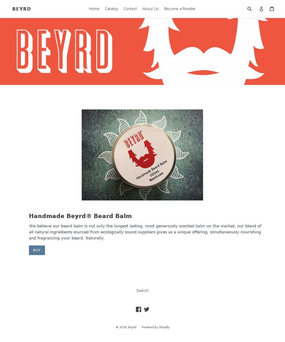 beyrd.com — Shopify storefront screenshot