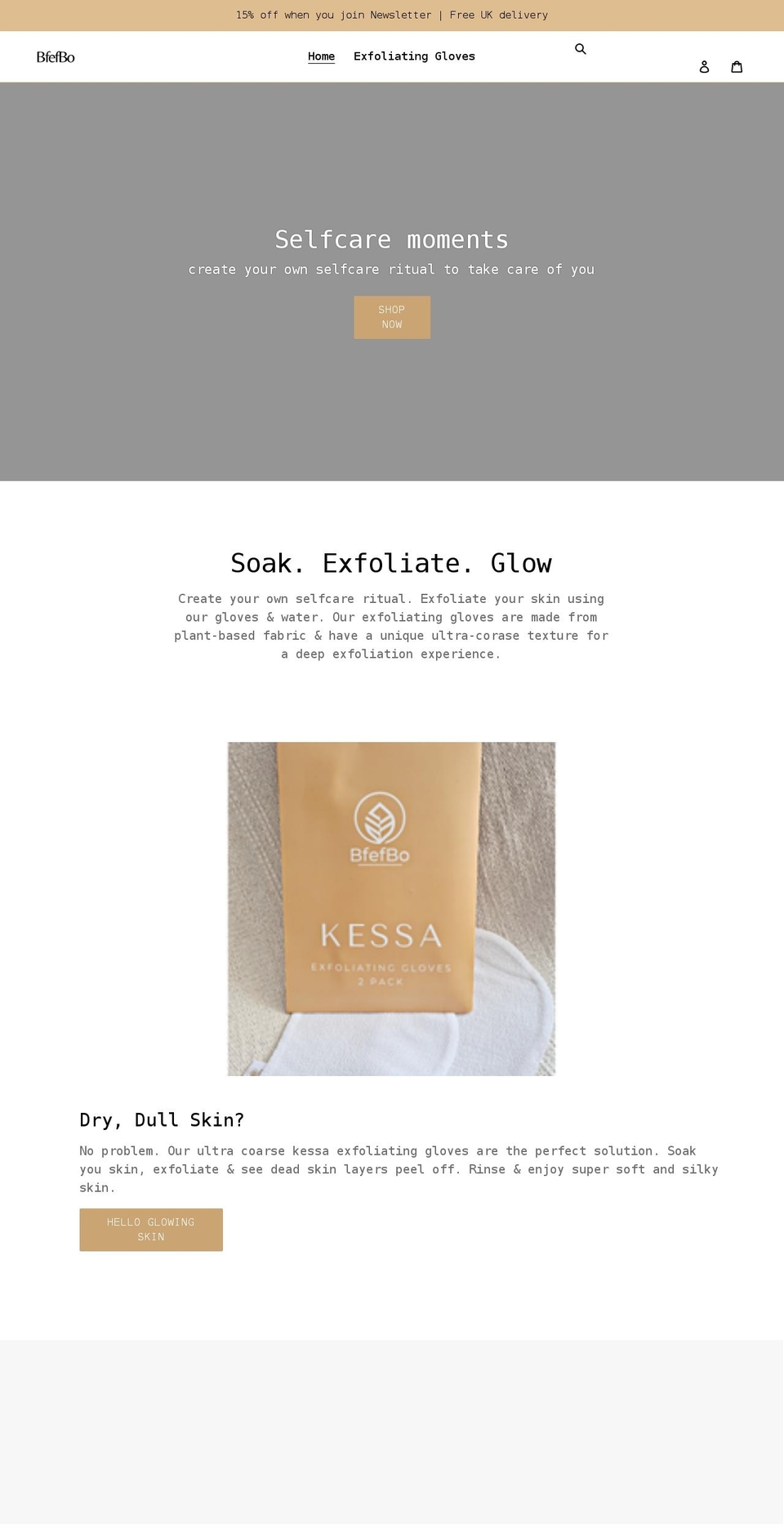 bfefbo.co.uk shopify website screenshot