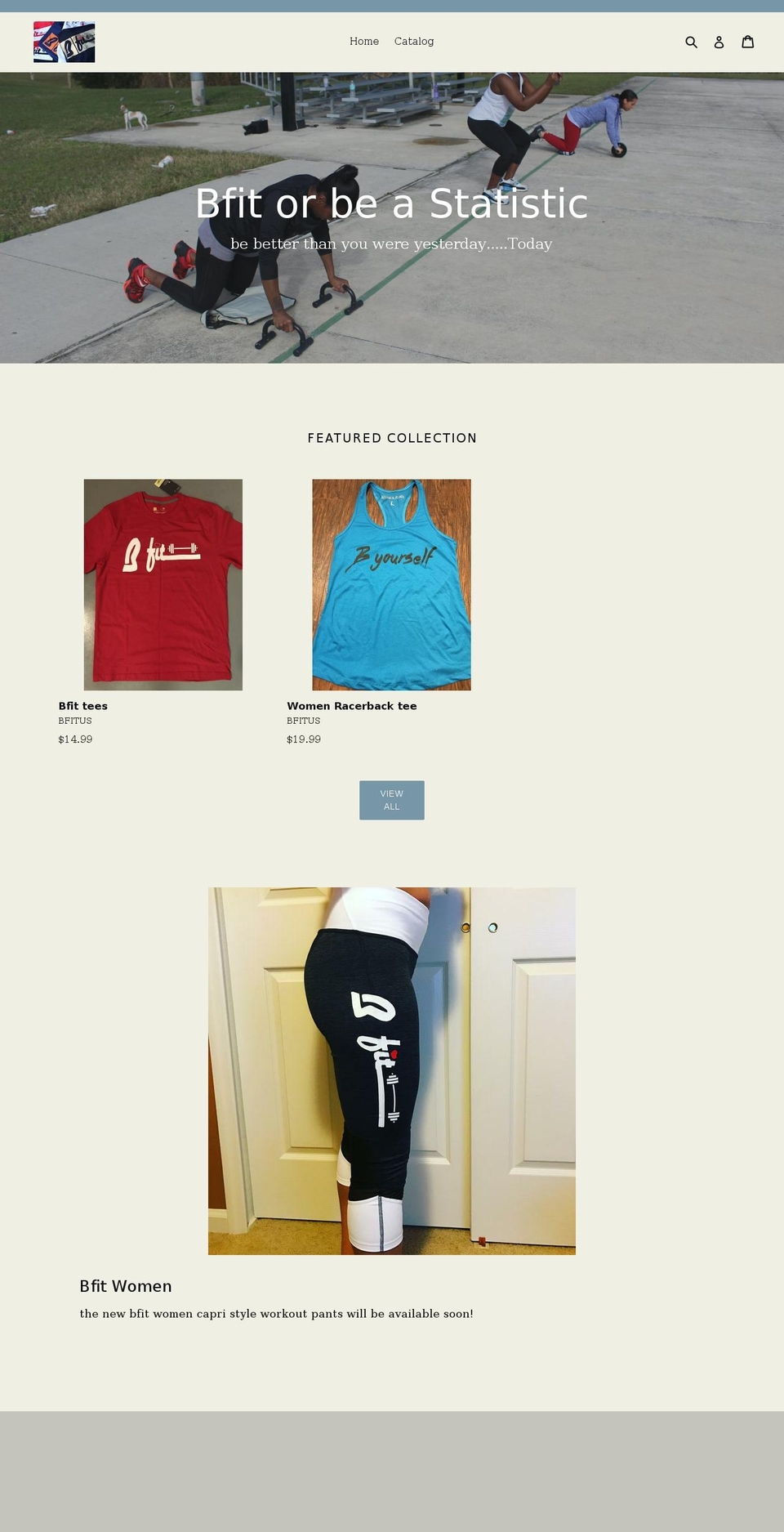 bfitus.com shopify website screenshot