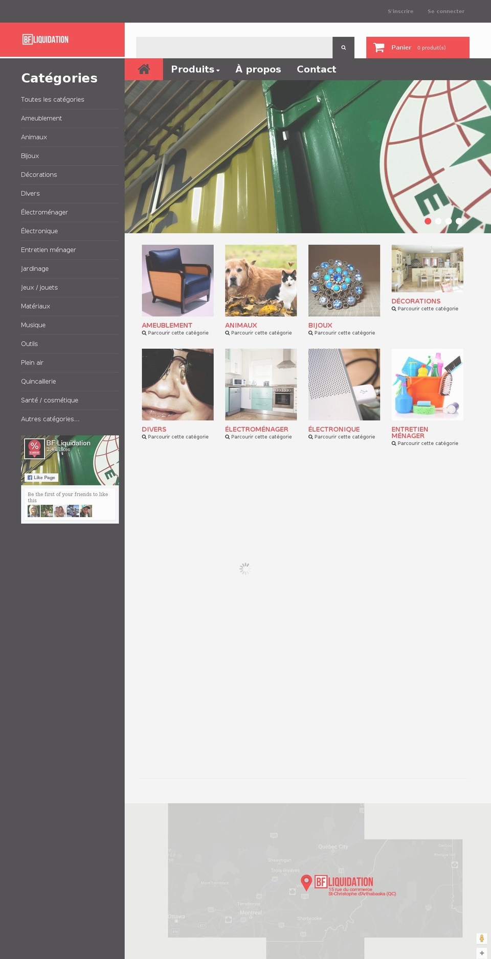 bfliquidation.com shopify website screenshot