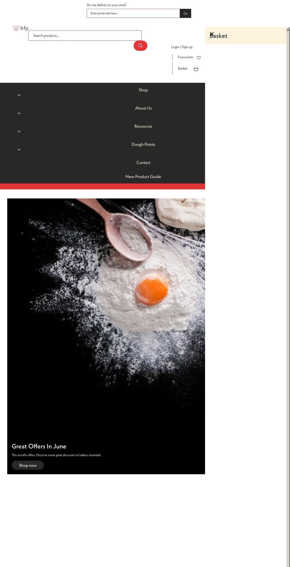 bfp-xpress.co.uk shopify website screenshot