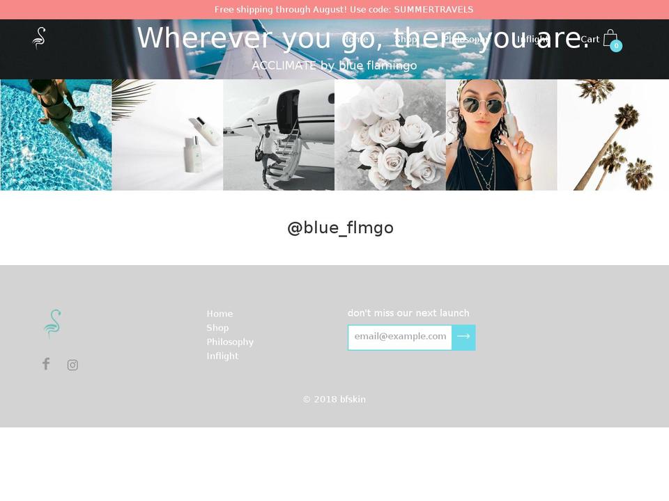 bfskin.com — Shopify storefront screenshot