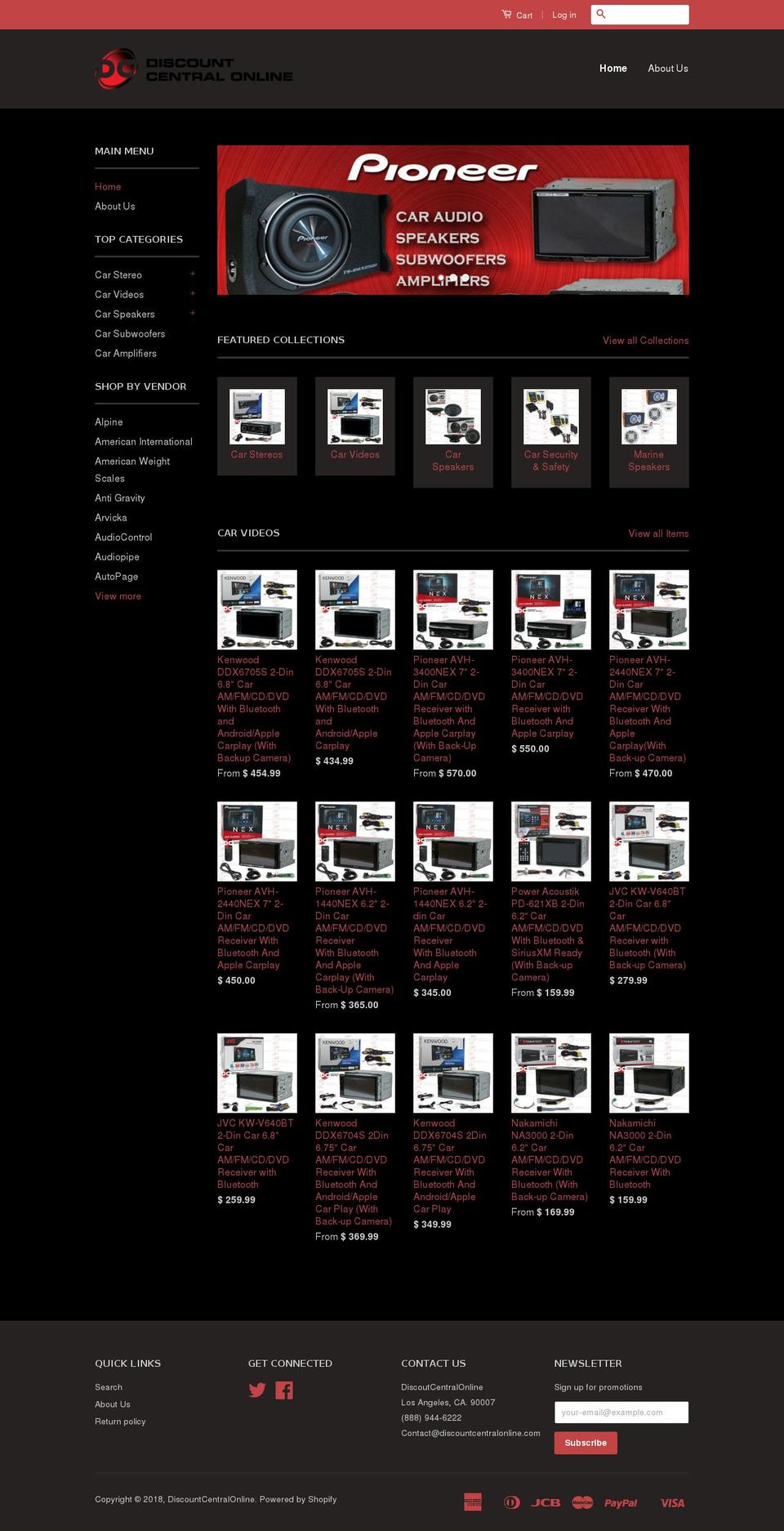 bgbdistributions.com shopify website screenshot