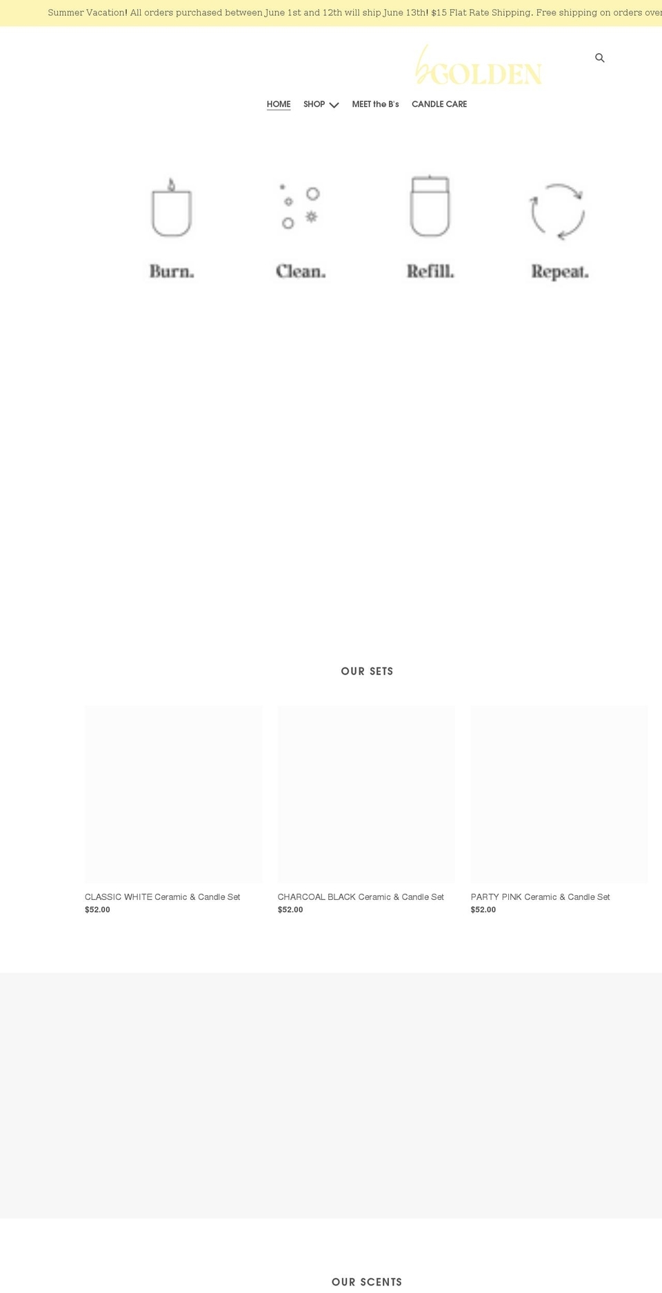 bgoldenstudio.com shopify website screenshot