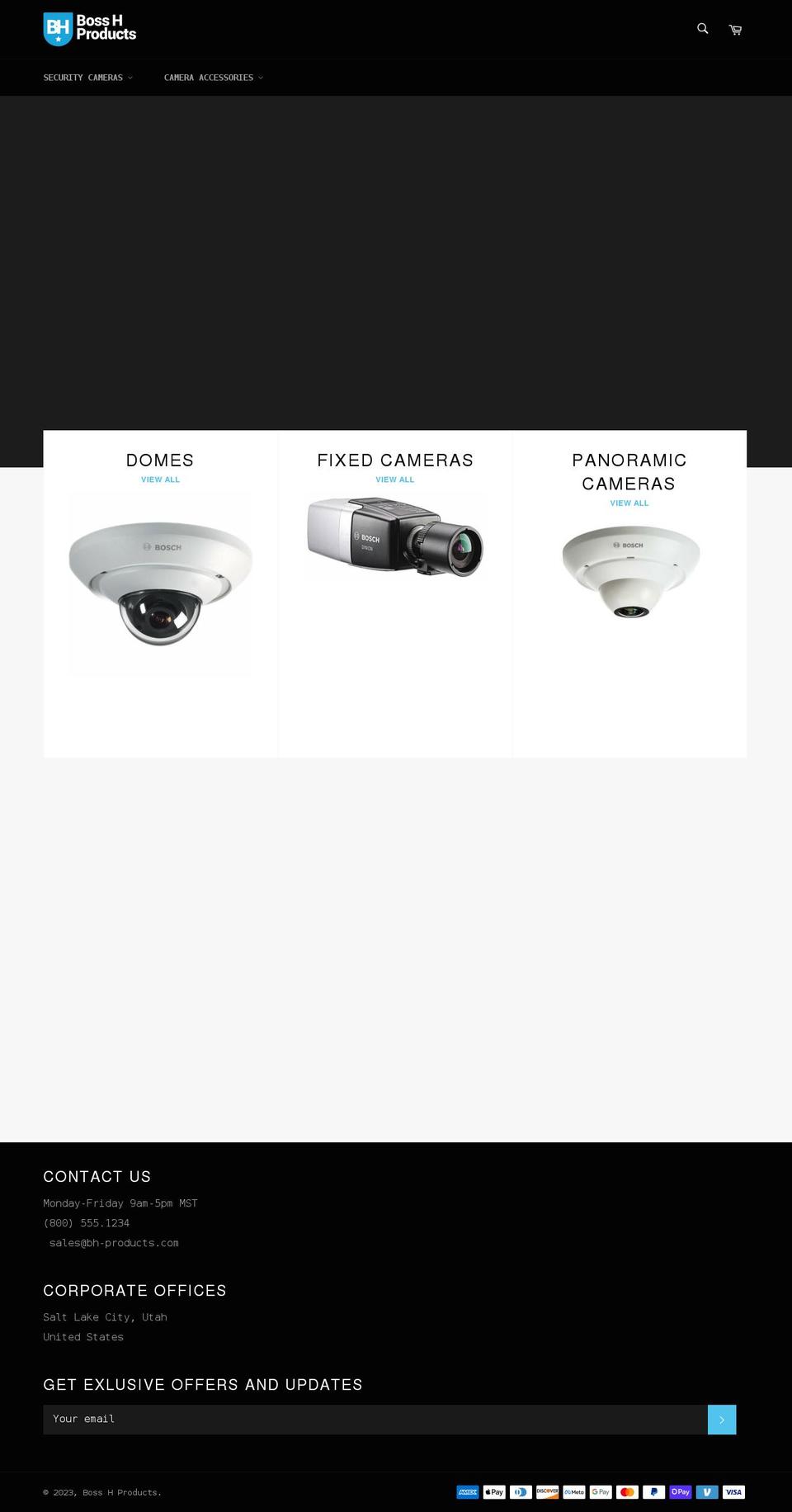 bh-prop.com shopify website screenshot