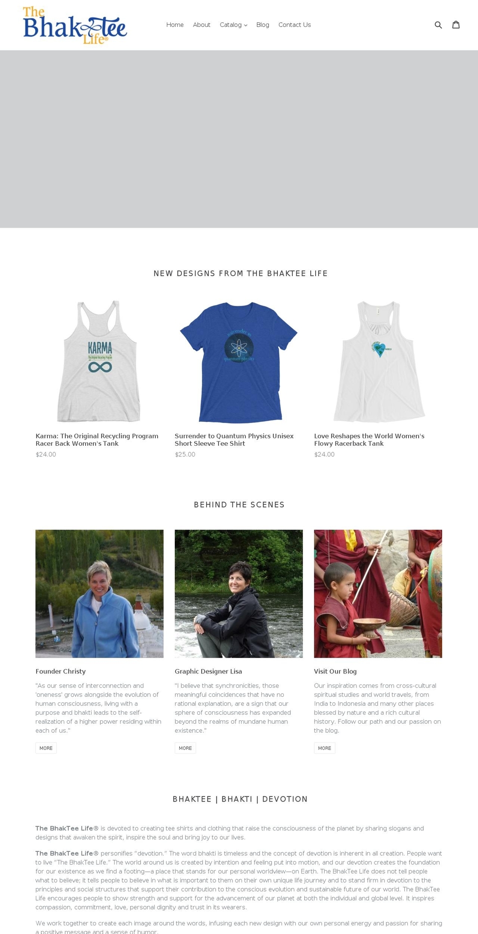 bhaktee.com shopify website screenshot