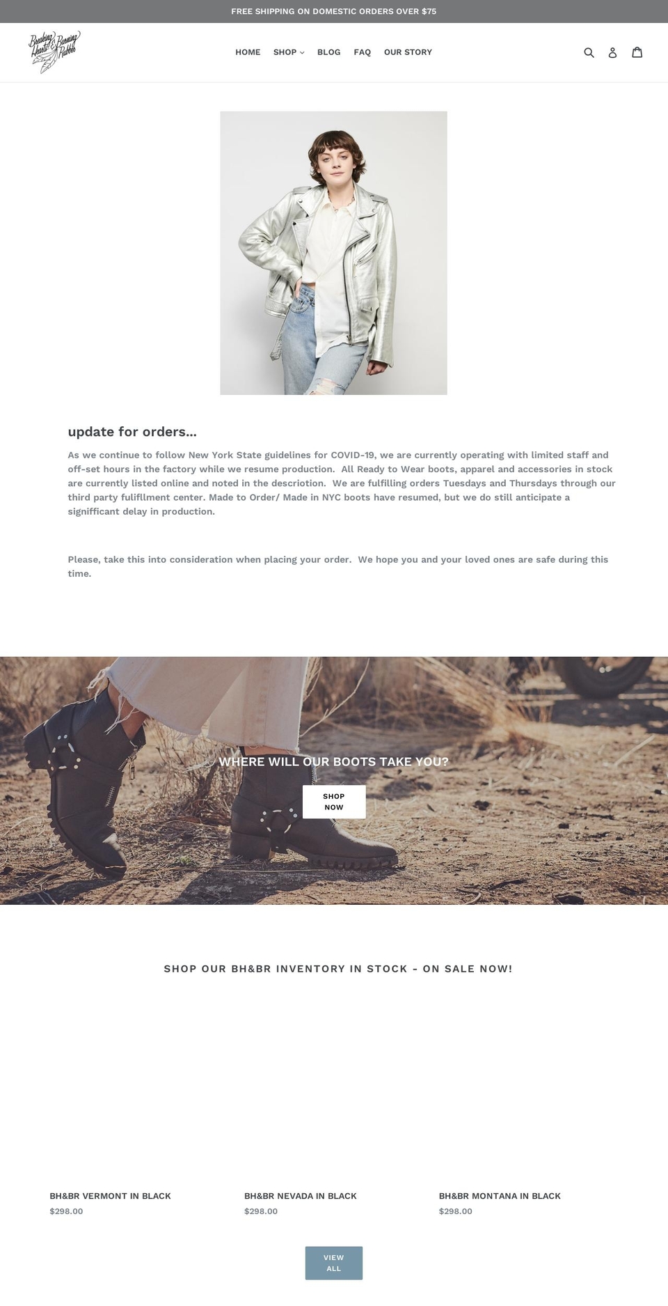 bhandbr.com — Shopify storefront screenshot