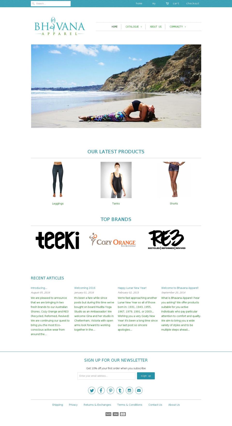 Bhavana Responsive PROD Shopify theme site example bhavanaapparel.com.au