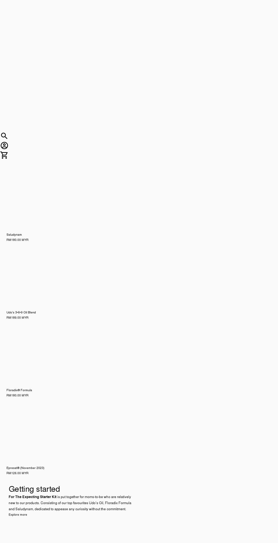 bhbhealth.com — Shopify storefront screenshot