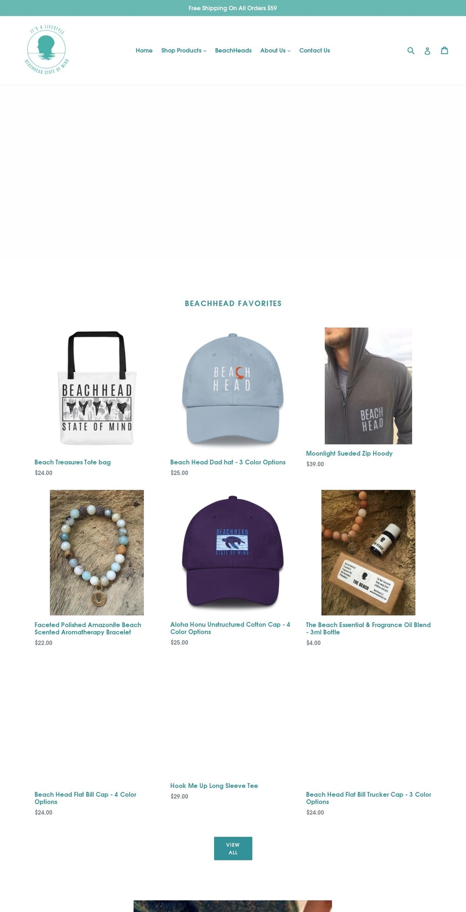 bhstateofmind.com — Shopify storefront screenshot