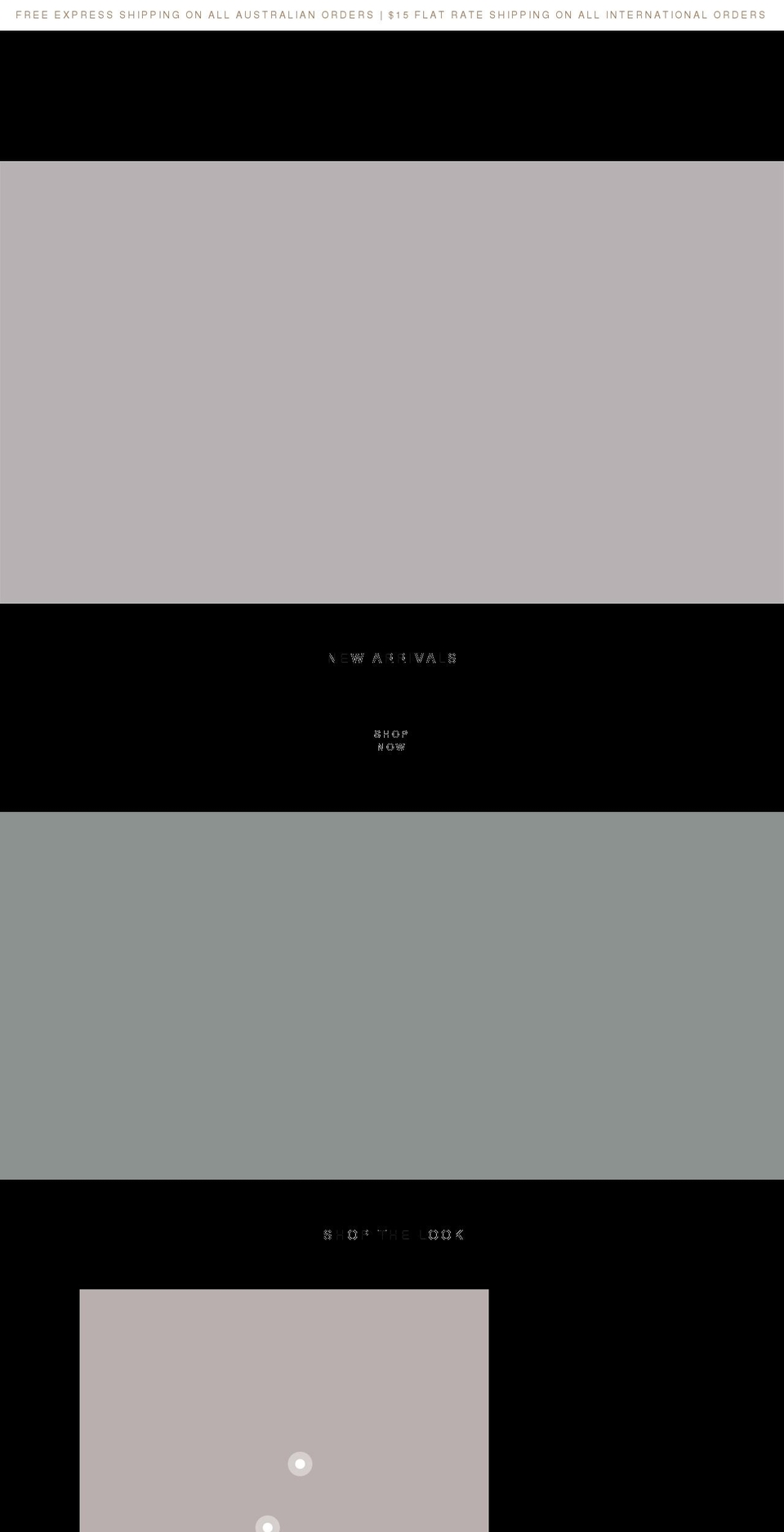 bianc.com.au shopify website screenshot