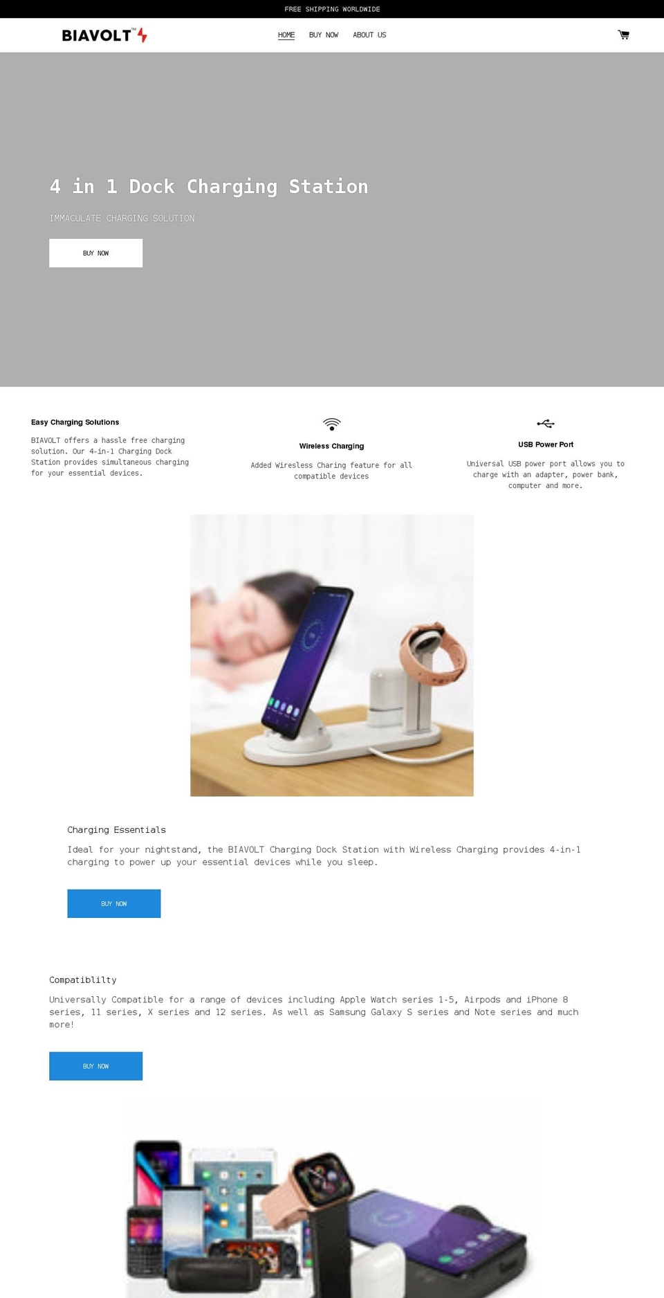 Sixfigurebrandaccelerator - free theme Shopify theme site example biavolt.com