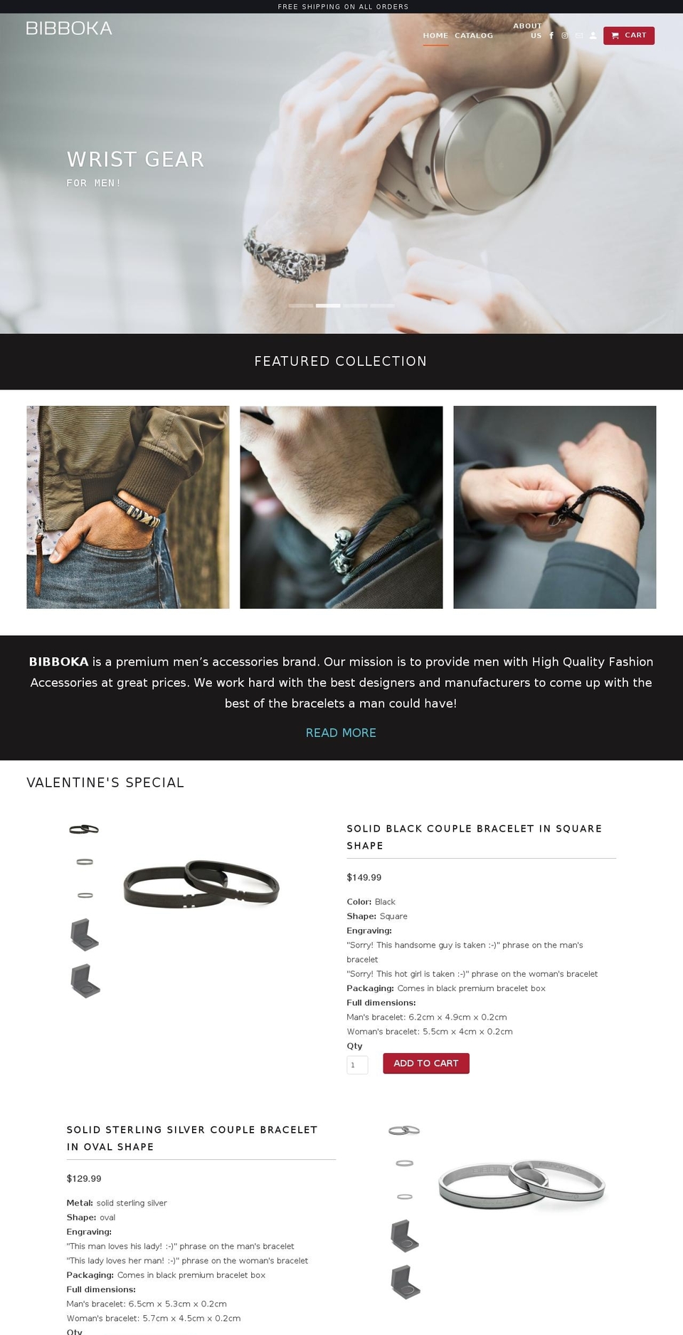 bibboka.com — Shopify storefront screenshot