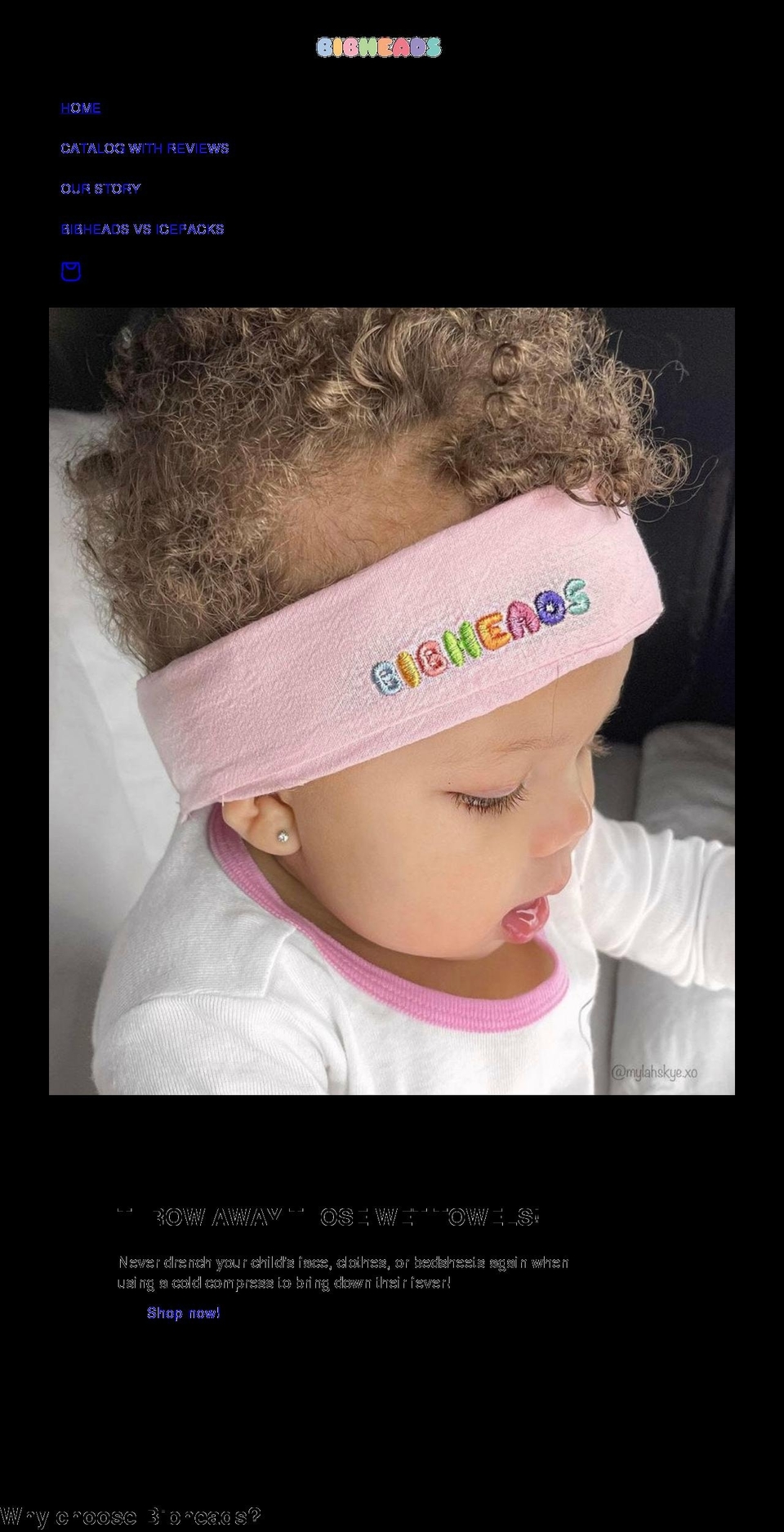 bibheads.com shopify website screenshot