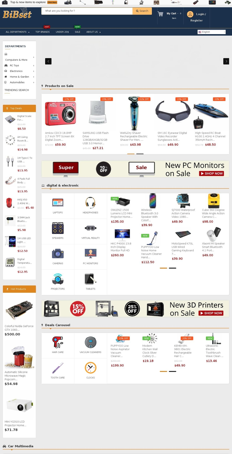 bibset.com shopify website screenshot