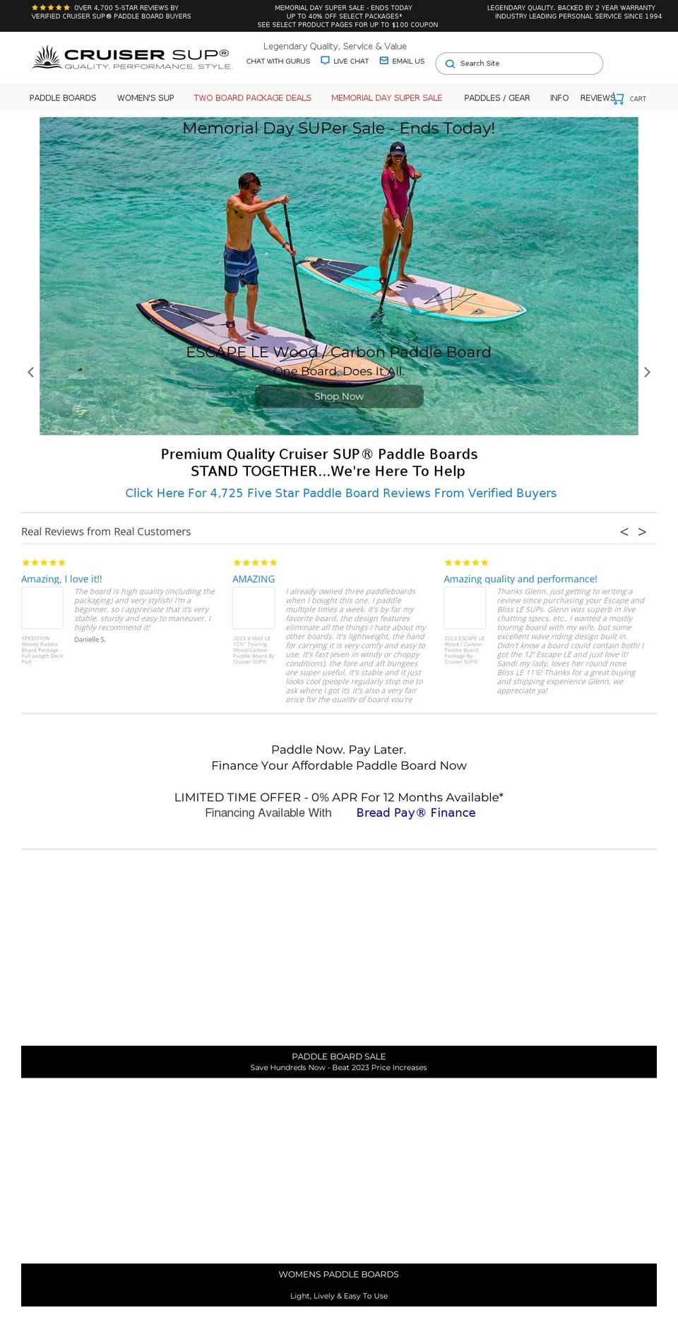 bicboards.com — Shopify storefront screenshot