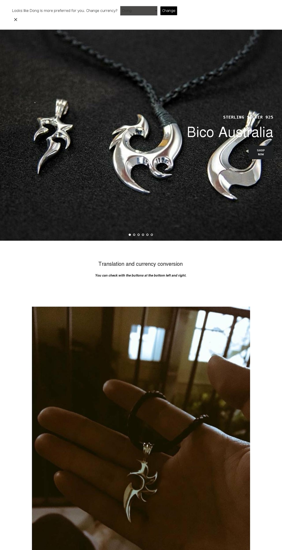 bico-in-cairns.shop shopify website screenshot