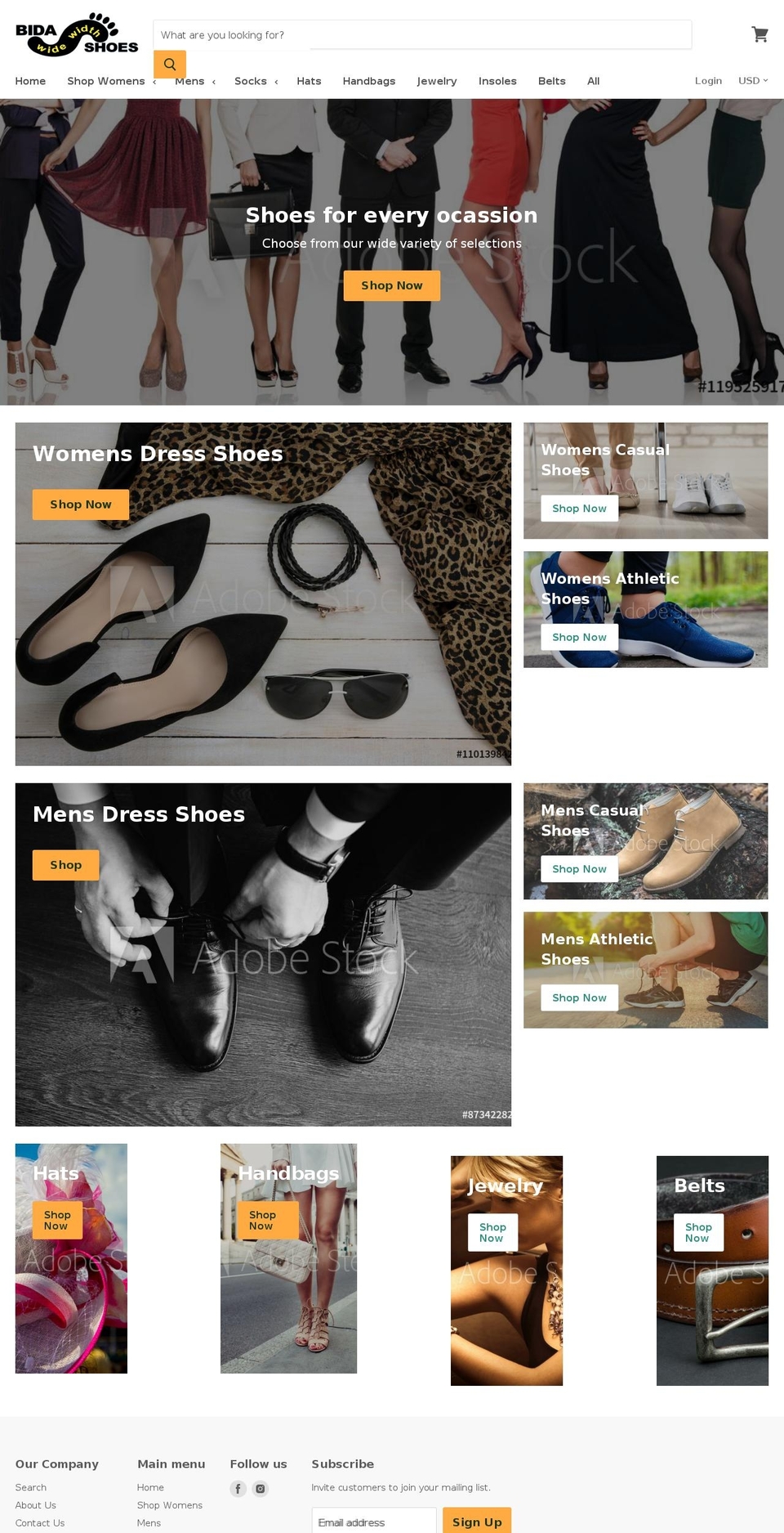 theme-export-bidasshoes-myshopify-com-copy-of Shopify theme site example bidawideshoes.com