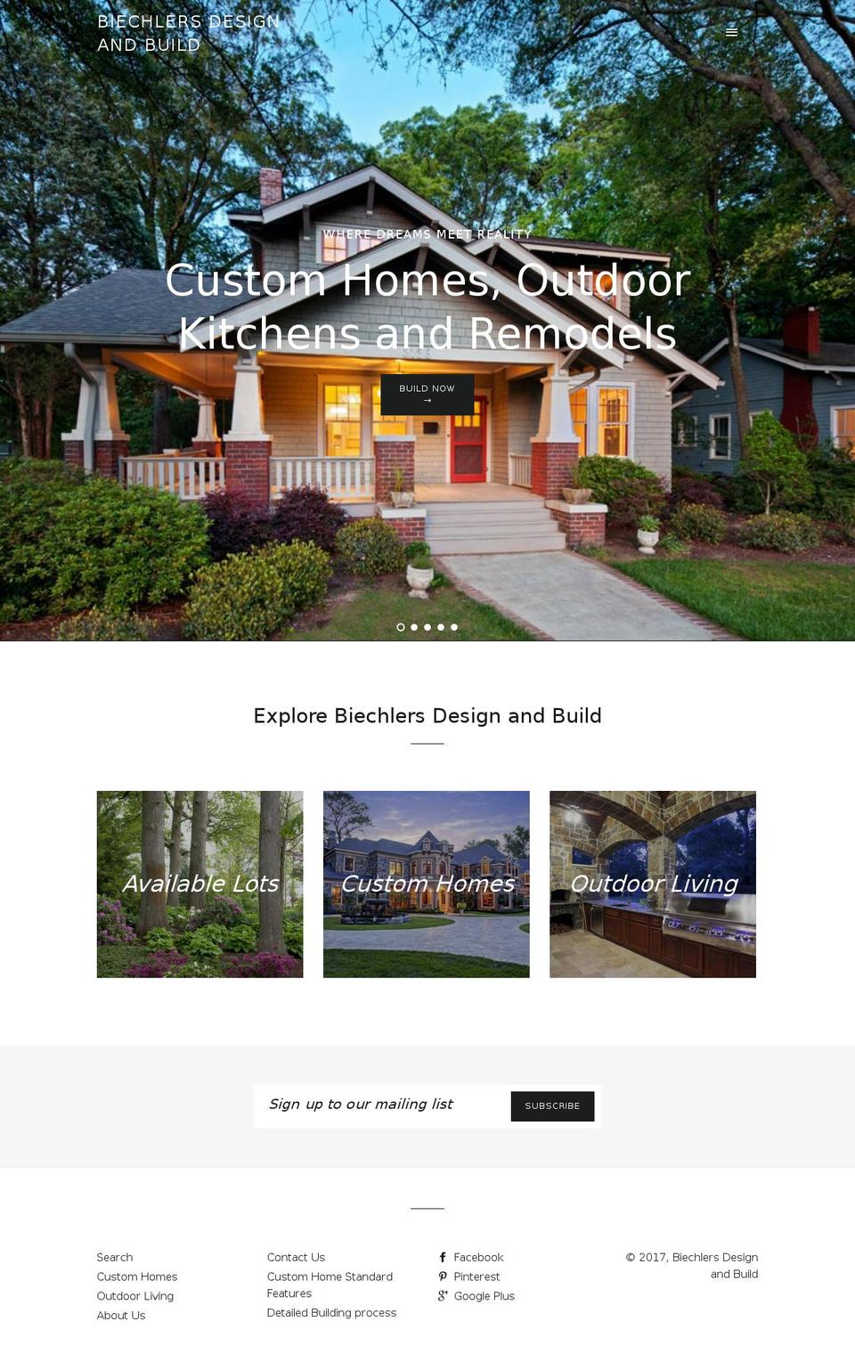biechlers.com shopify website screenshot
