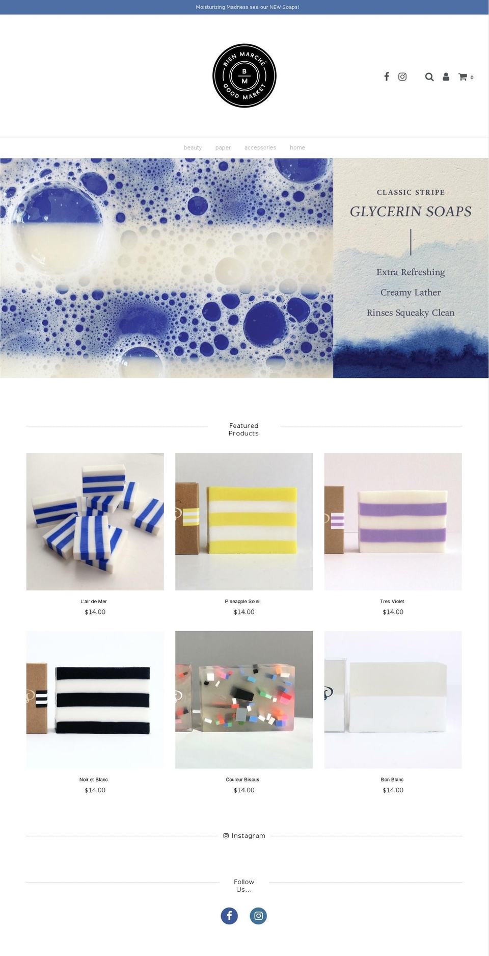 bienmarche.com — Shopify storefront screenshot