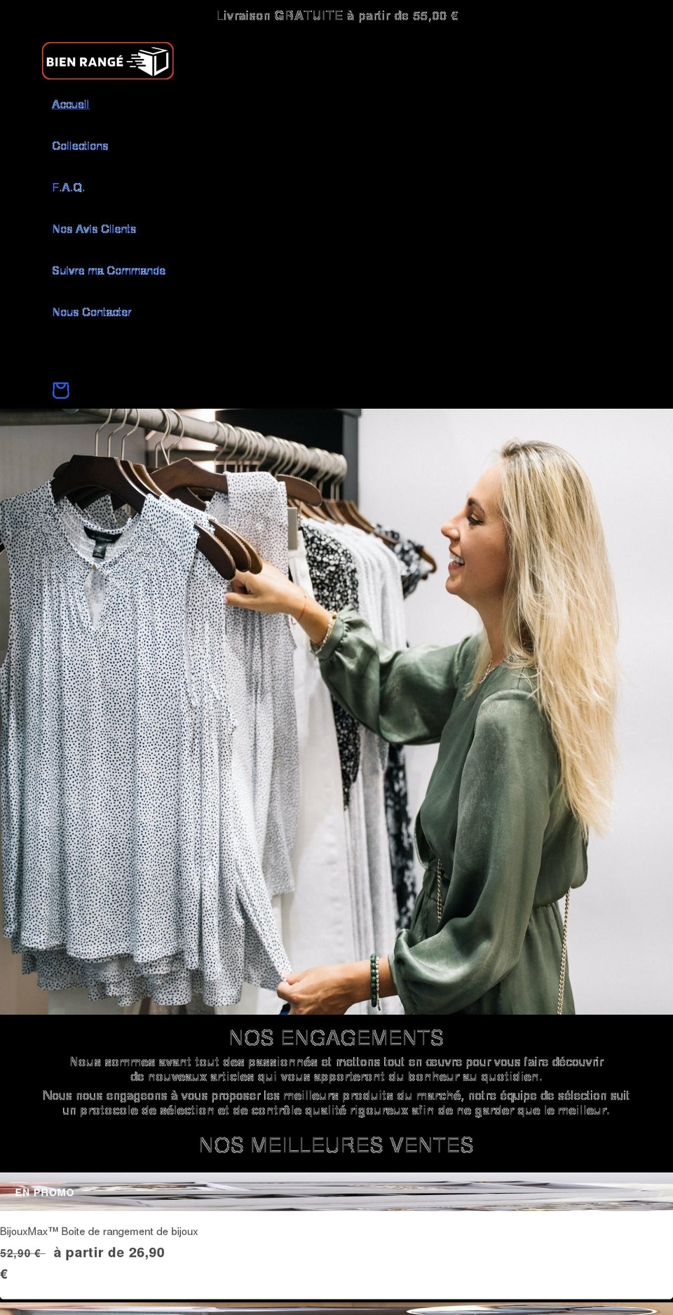 bienranger.com shopify website screenshot