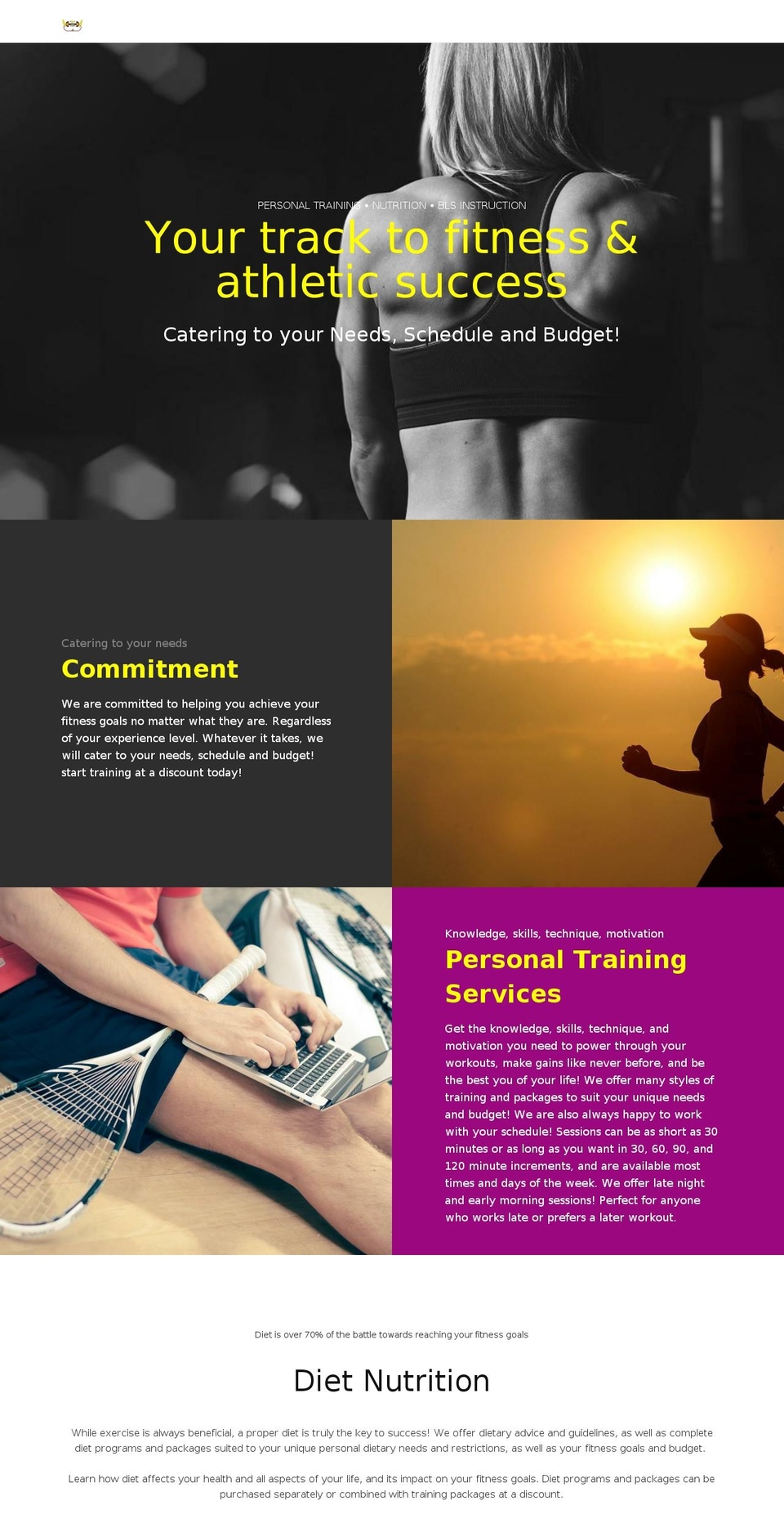 bigb.fitness shopify website screenshot