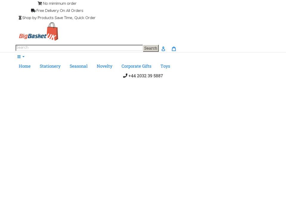 bigbasketuk.com shopify website screenshot