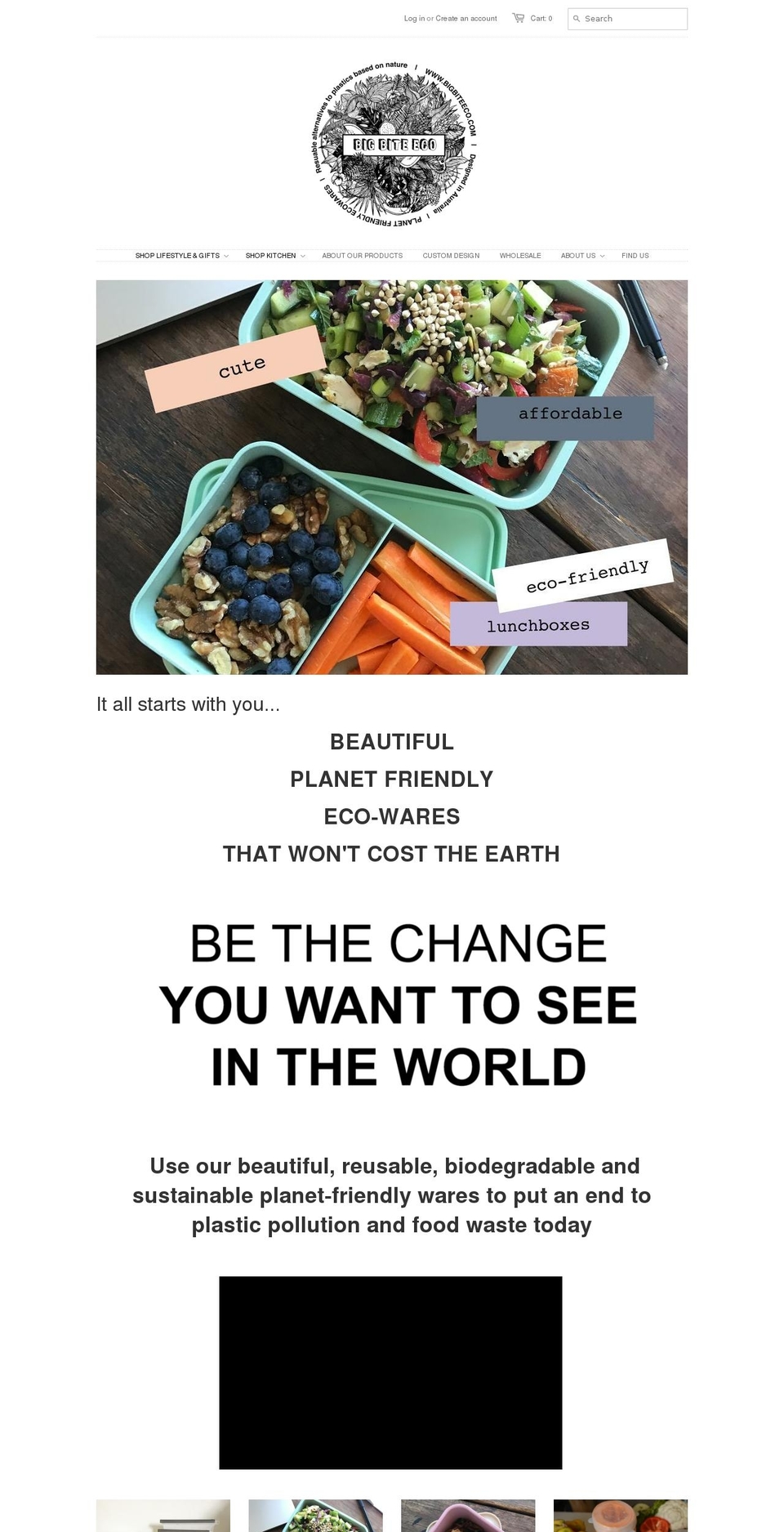 bigbitecreations.com shopify website screenshot