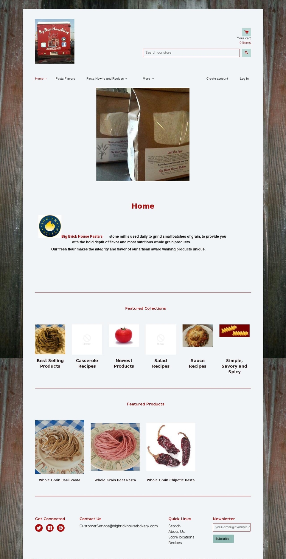 bigbrickhousebakery.com — Shopify storefront screenshot