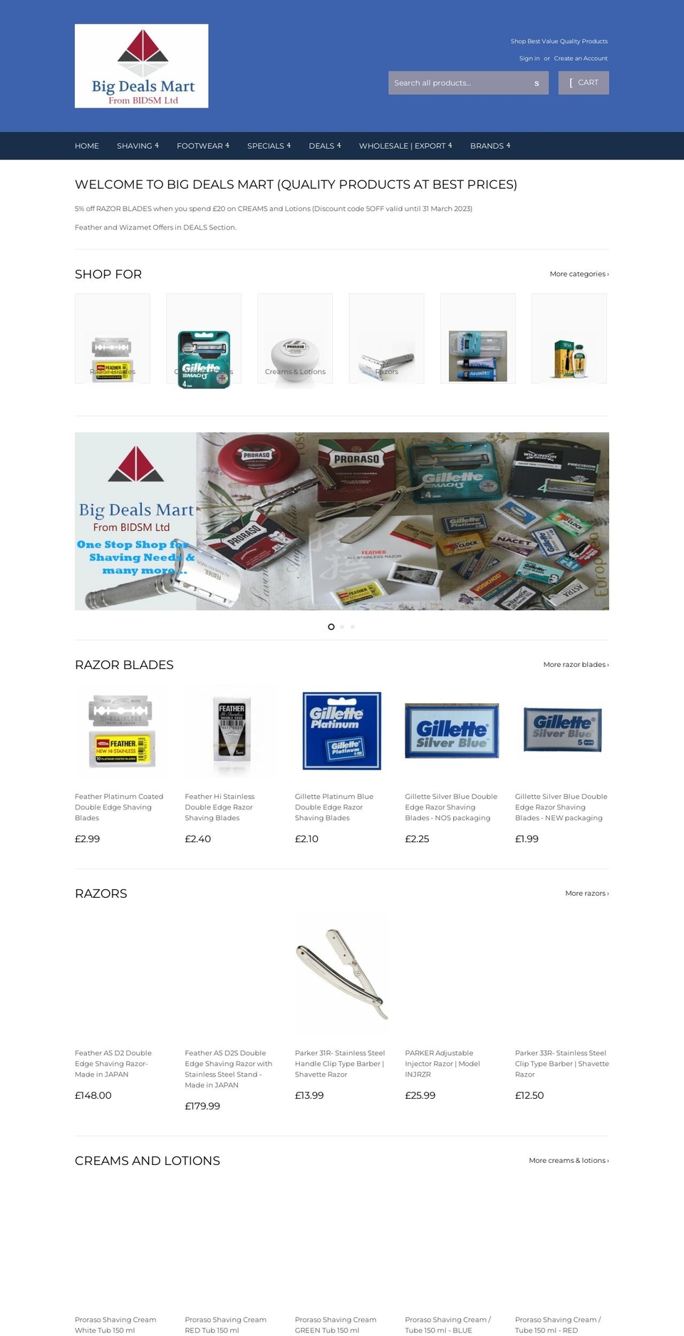 bigdealsmart.com shopify website screenshot