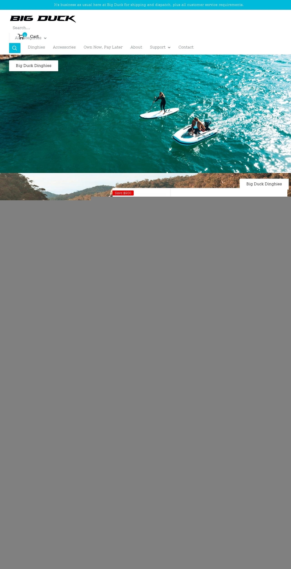 bigduck.com.au shopify website screenshot