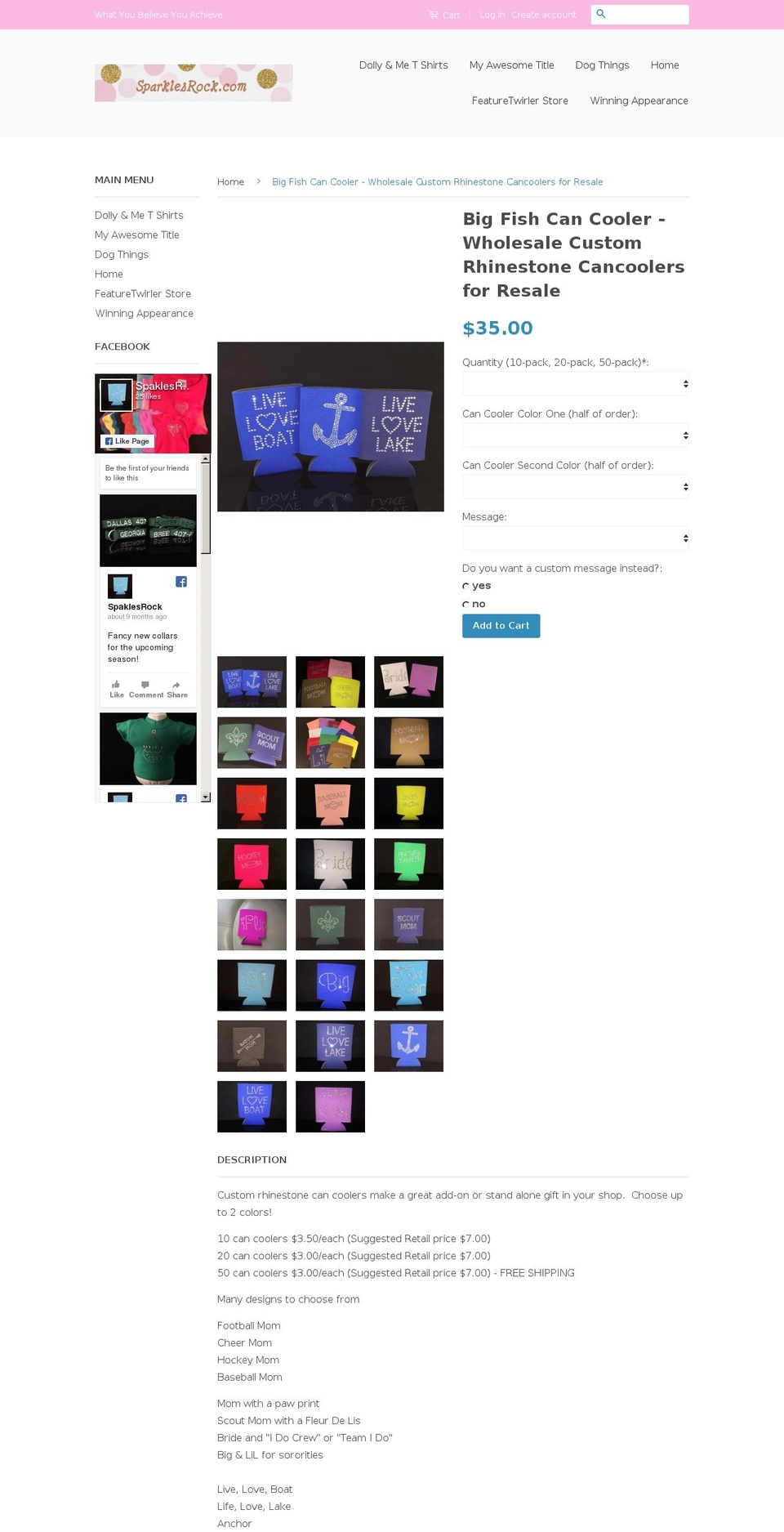 bigfishcancooler.com — Shopify storefront screenshot