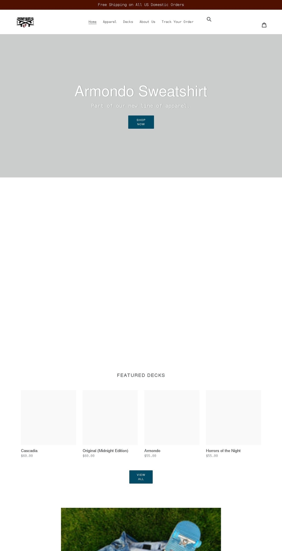 bigfootskate.com shopify website screenshot