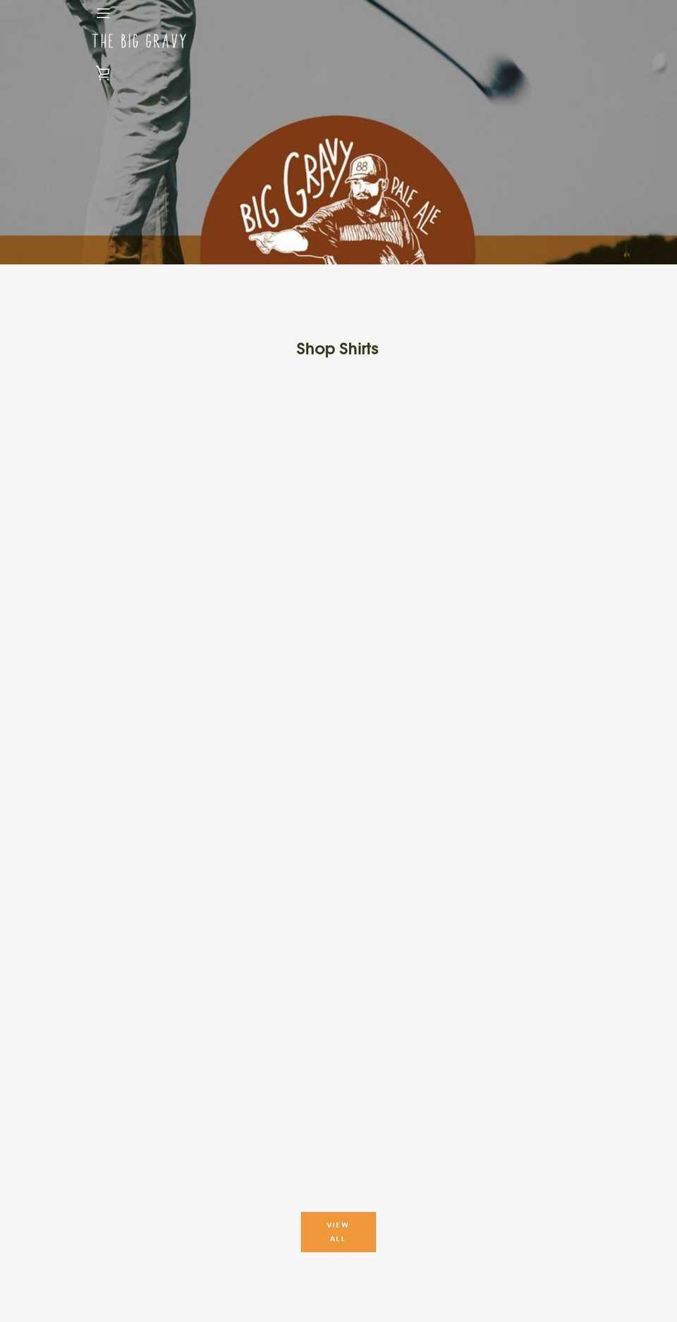 biggravypale.com — Shopify storefront screenshot