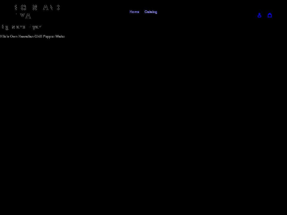 bigislandfiyah.com shopify website screenshot