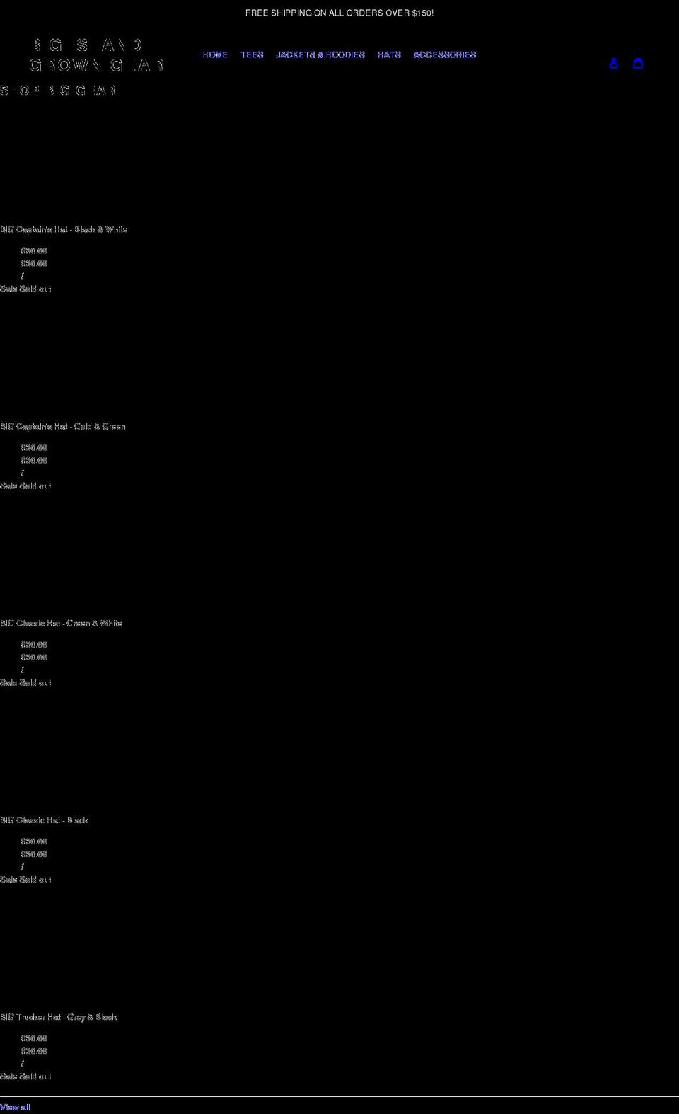 bigislandgrowngear.com shopify website screenshot