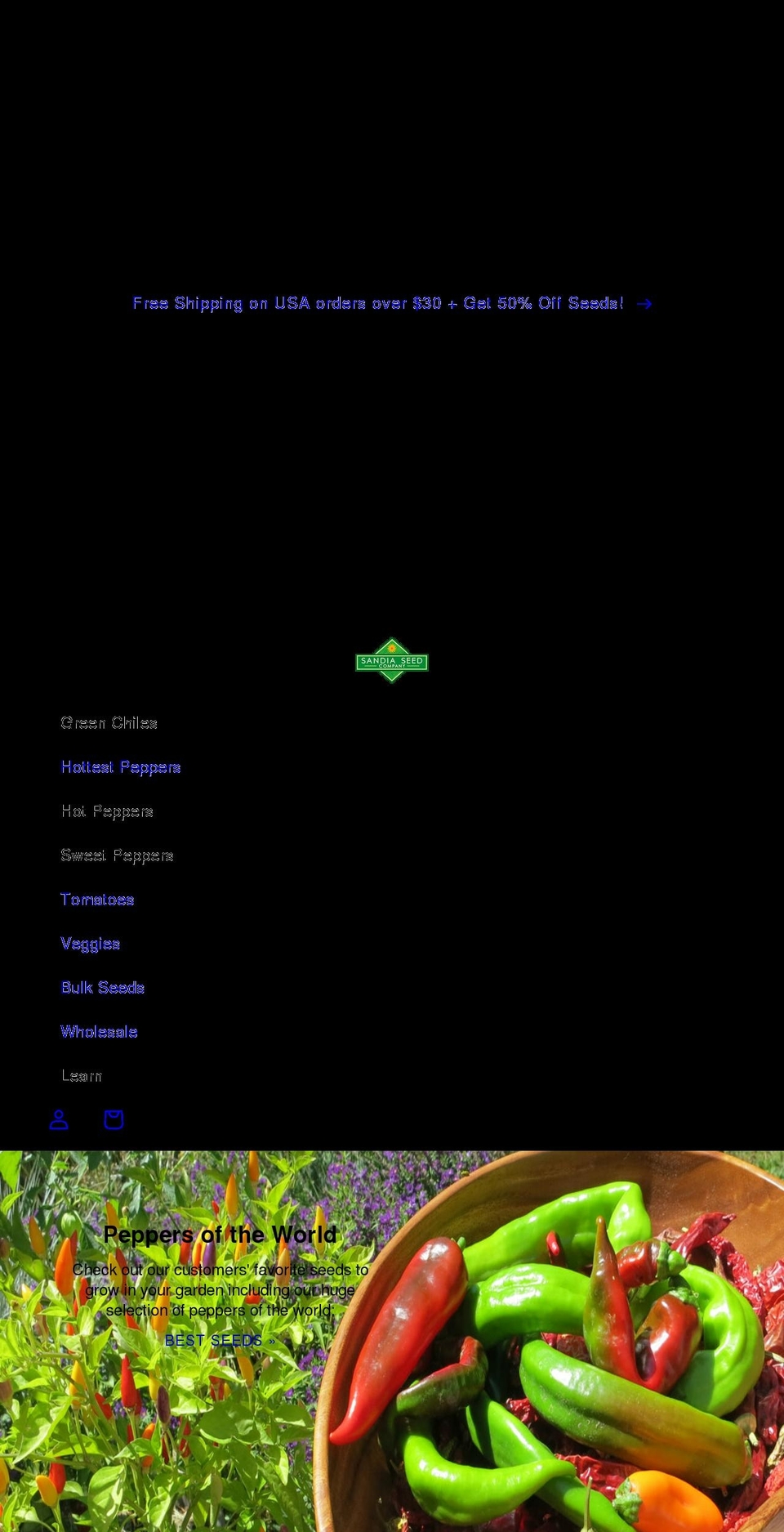bigjimpepper.com — Shopify storefront screenshot