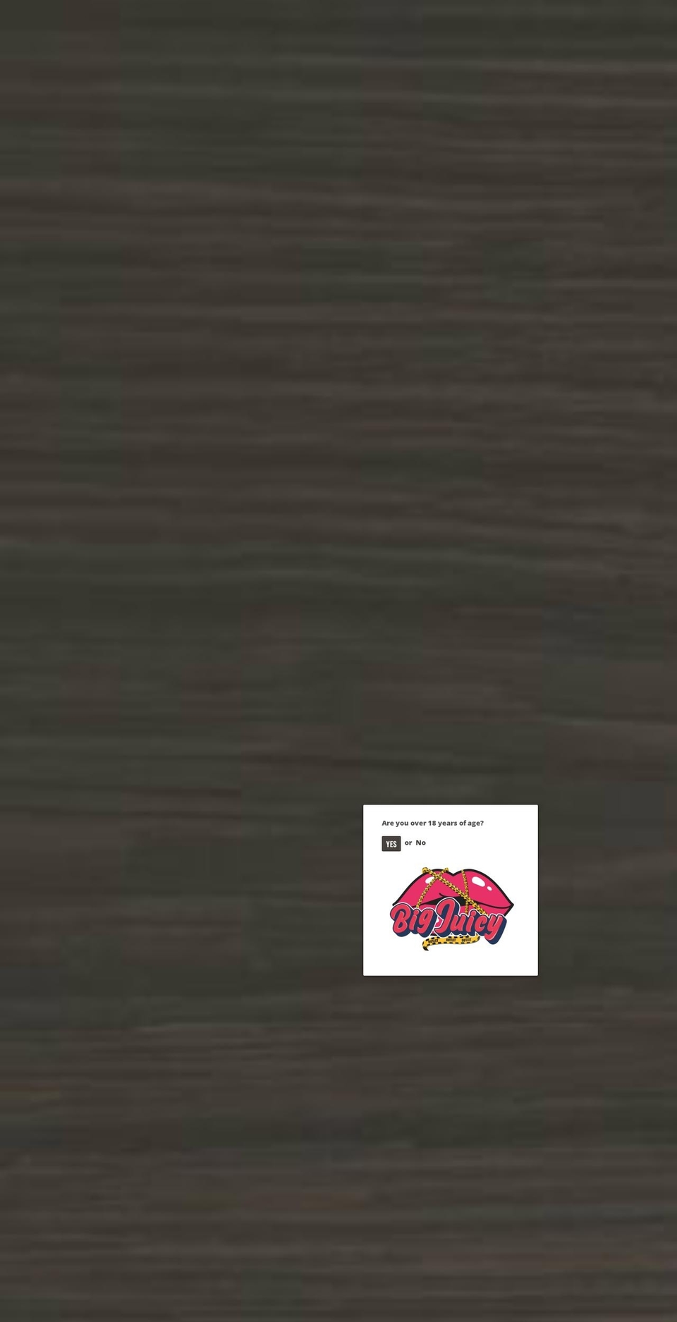bigjuicyoutlet.myshopify.com shopify website screenshot